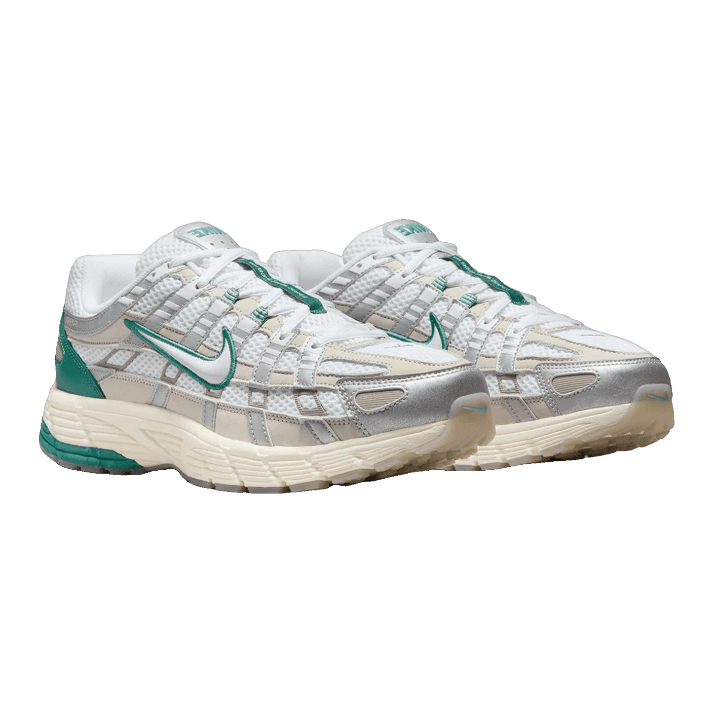 Nike P-6000 Premium Light Bone Bicoastal Green Side HF4308-072