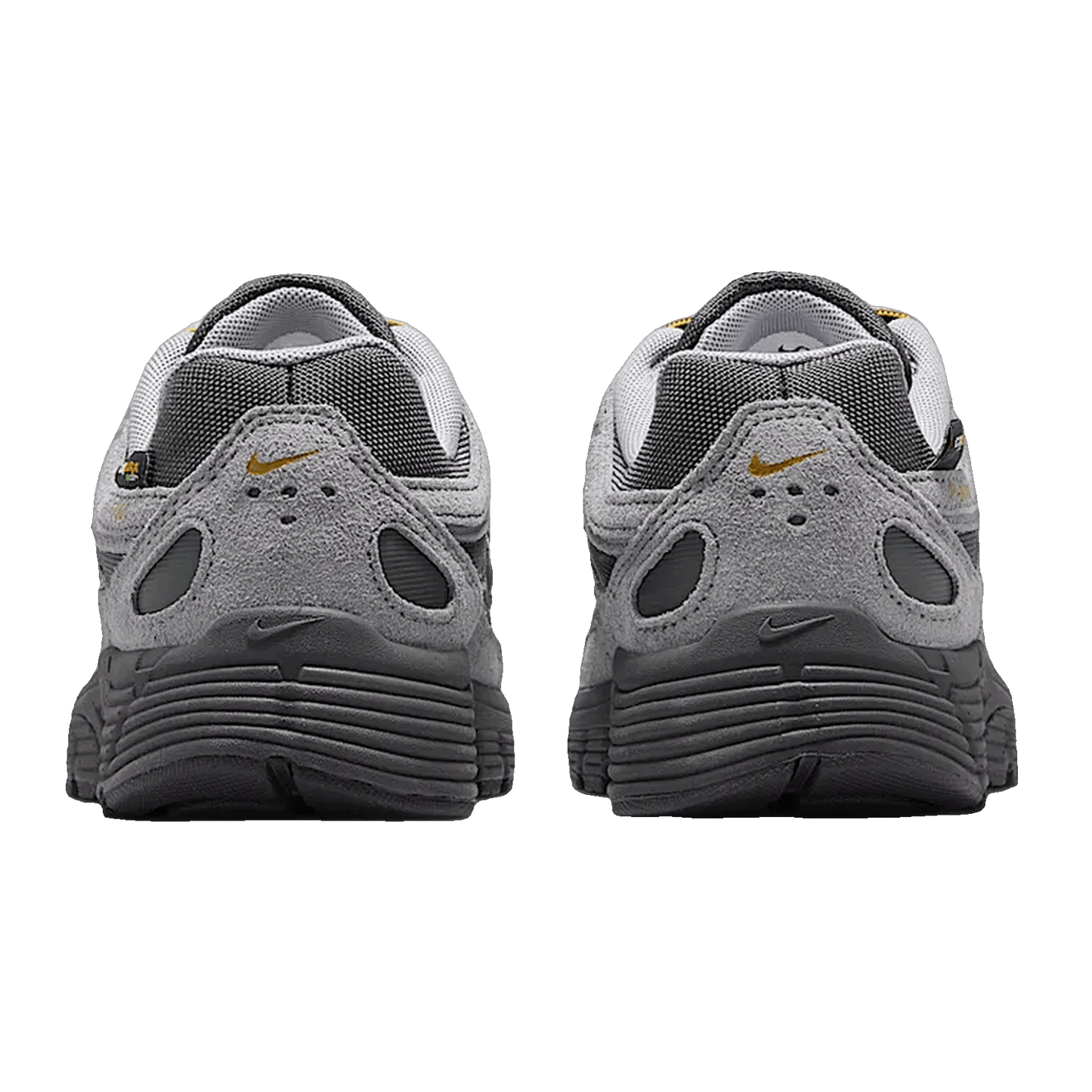 Nike P-6000 Premium Medium Ash Grey Golden Hops (GS) Back IO4668-200