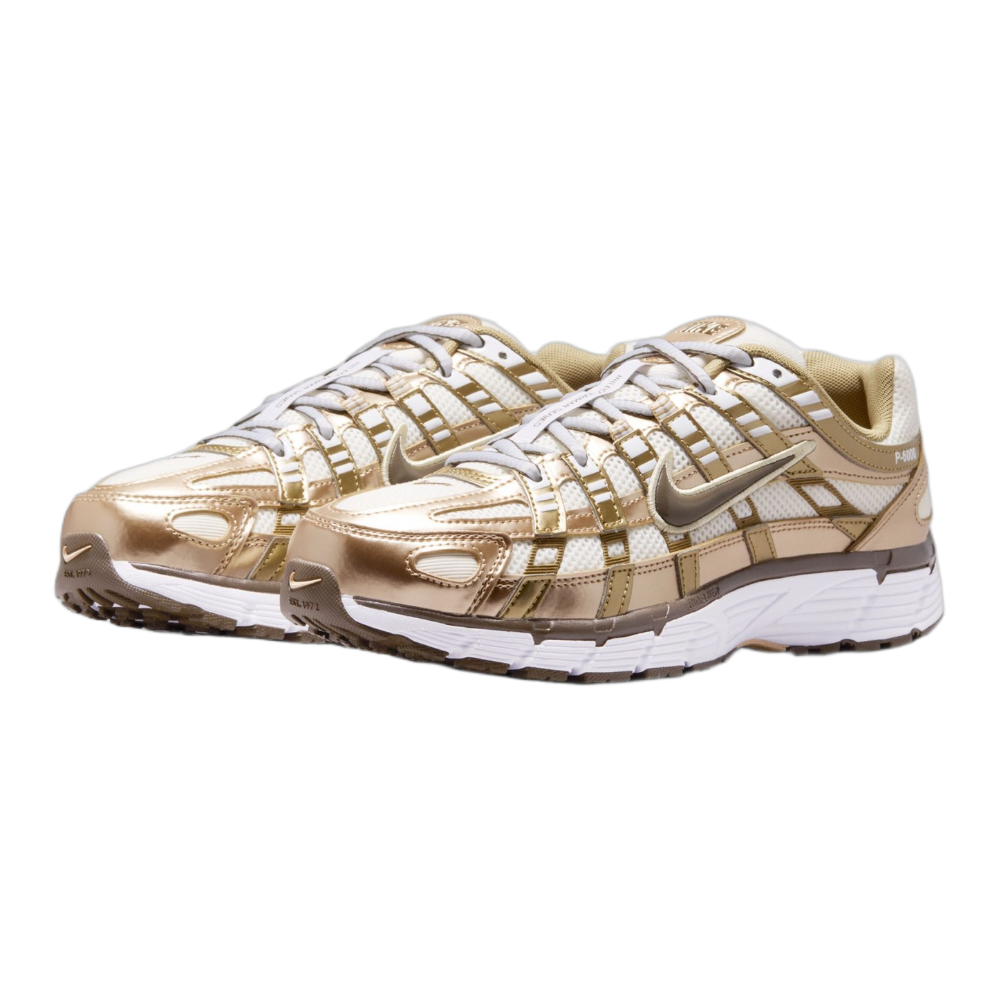 Nike P-6000 Sail Linen Dark Hazel (W) Side IO3496-104