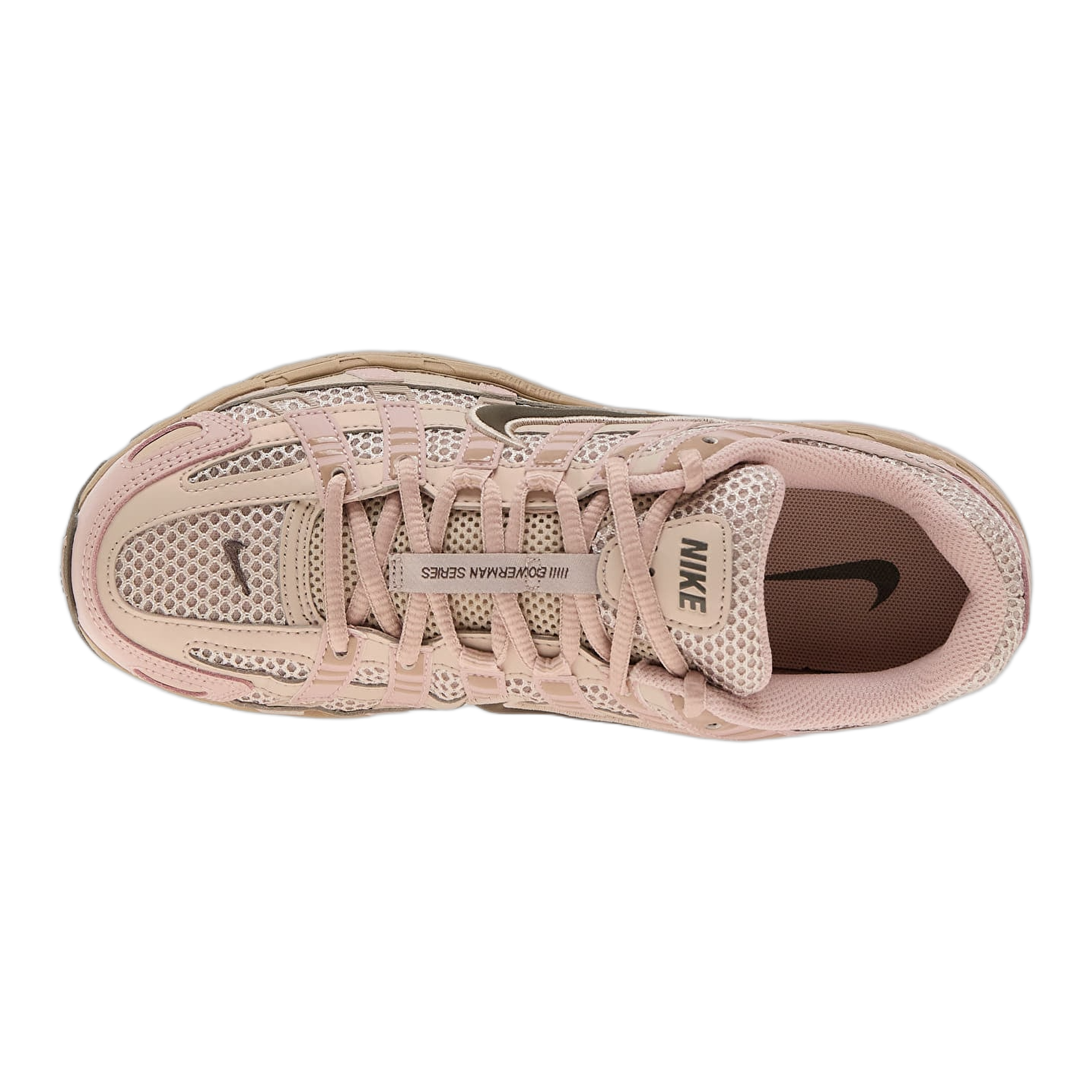 Nike P-6000 SE Fossil Stone Hemp Pink Oxford Ironstone (W) Oben IF1756-200