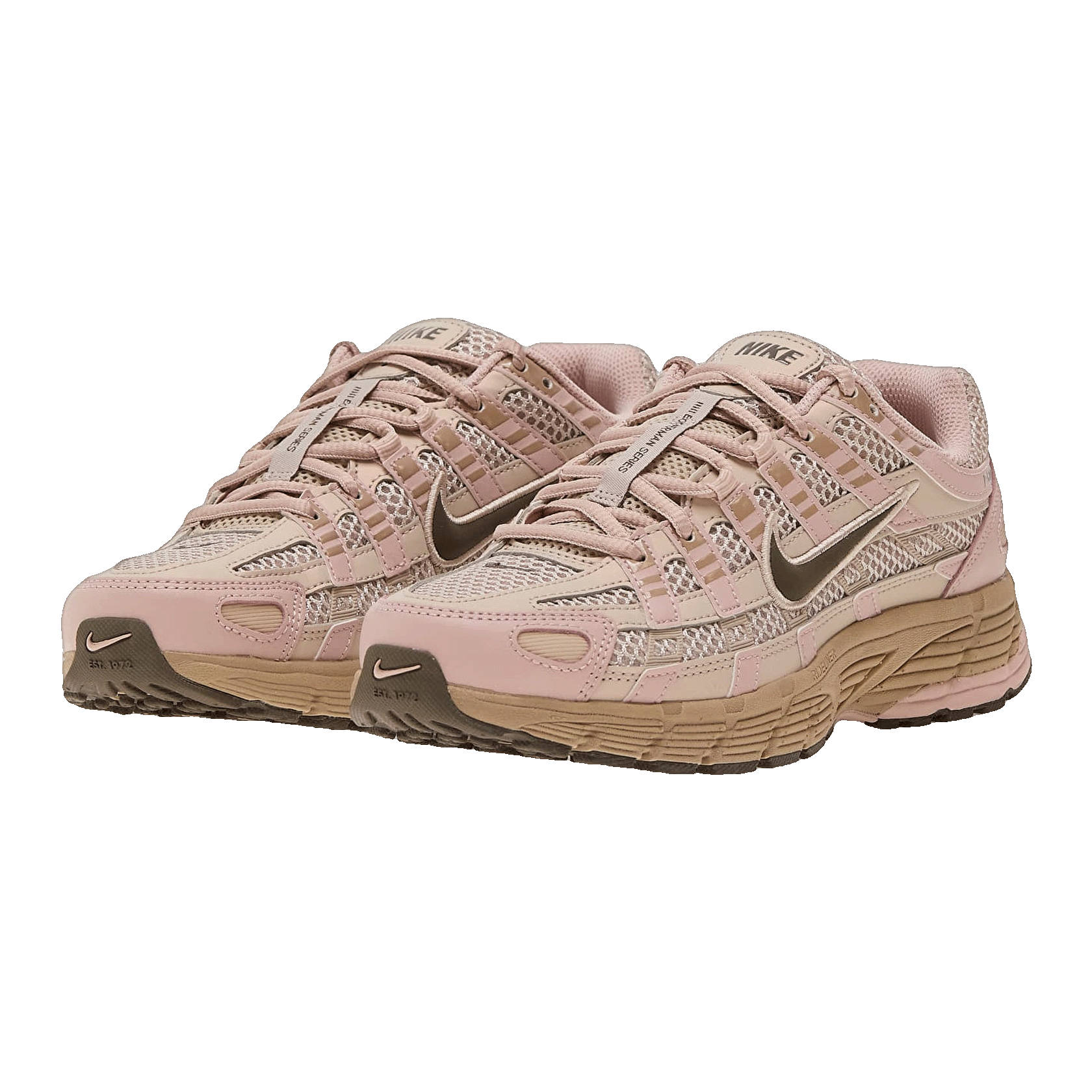 Nike P-6000 SE Fossil Stone Hemp Pink Oxford Ironstone (W) Side IF1756-200