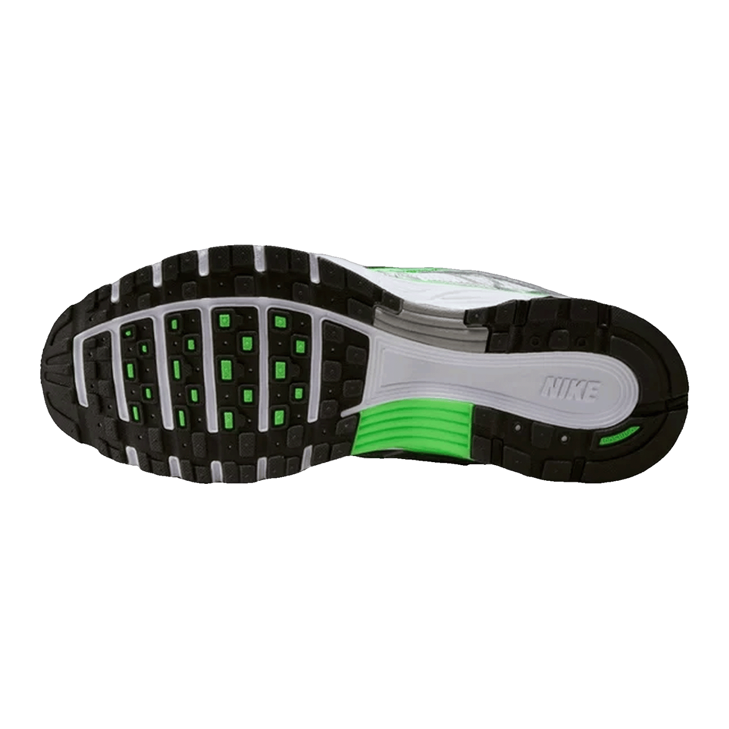 Nike P-6000 SE Metallic Silver White Green Strike Sohle IB2985-001