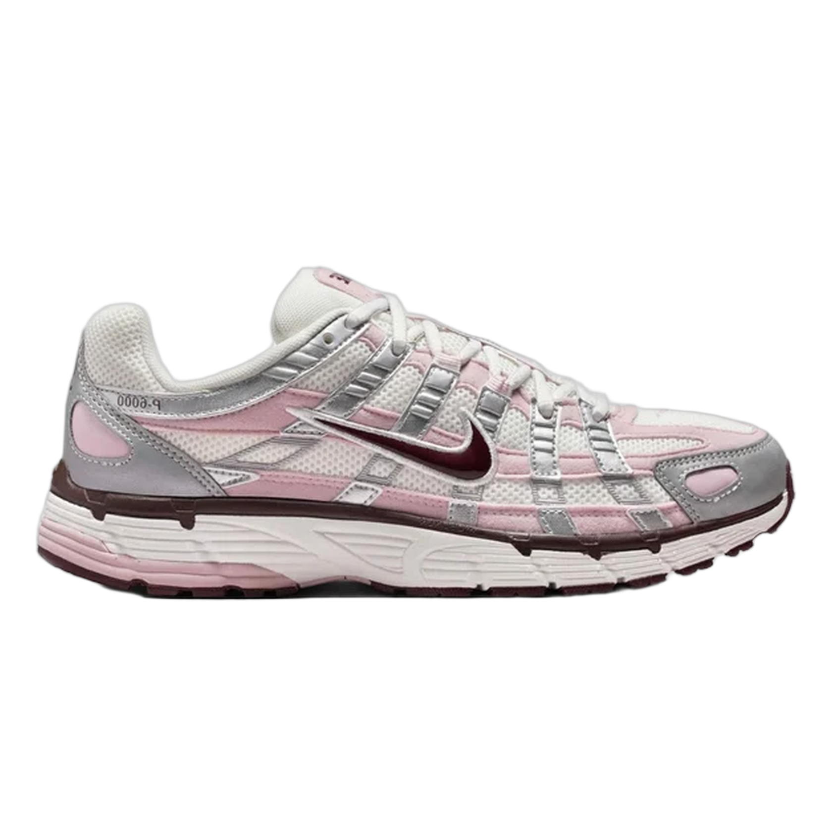 Nike P-6000 Silver Burgundy Plum Chalk (W) IM6026-121