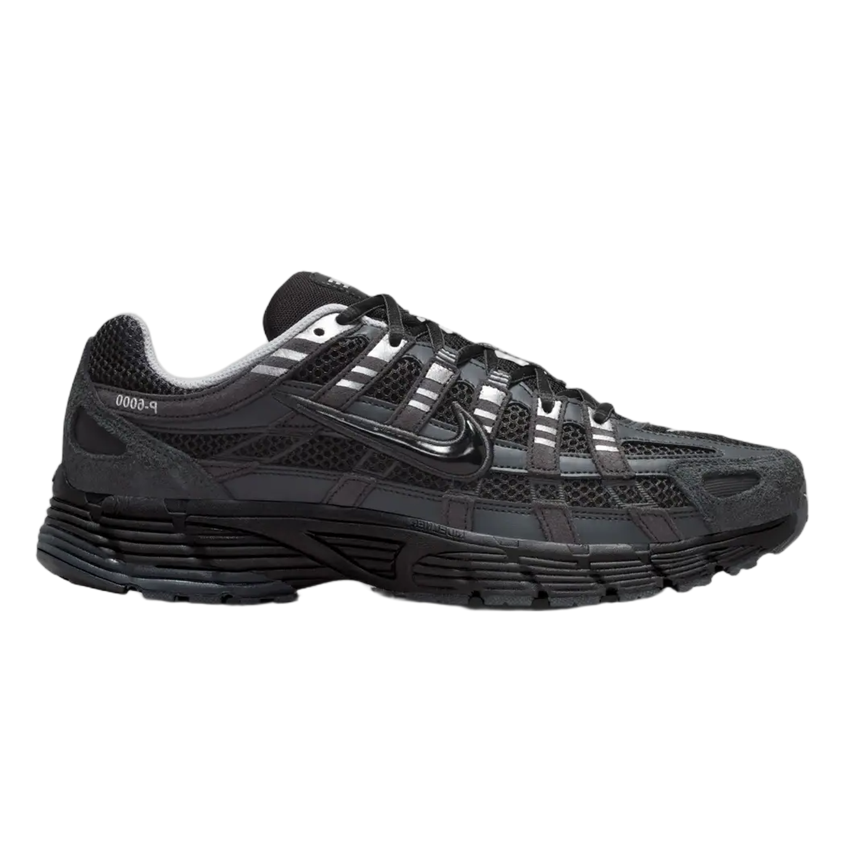 Nike P-6000 Suede Anthracite Metallic Silver HF0015-002