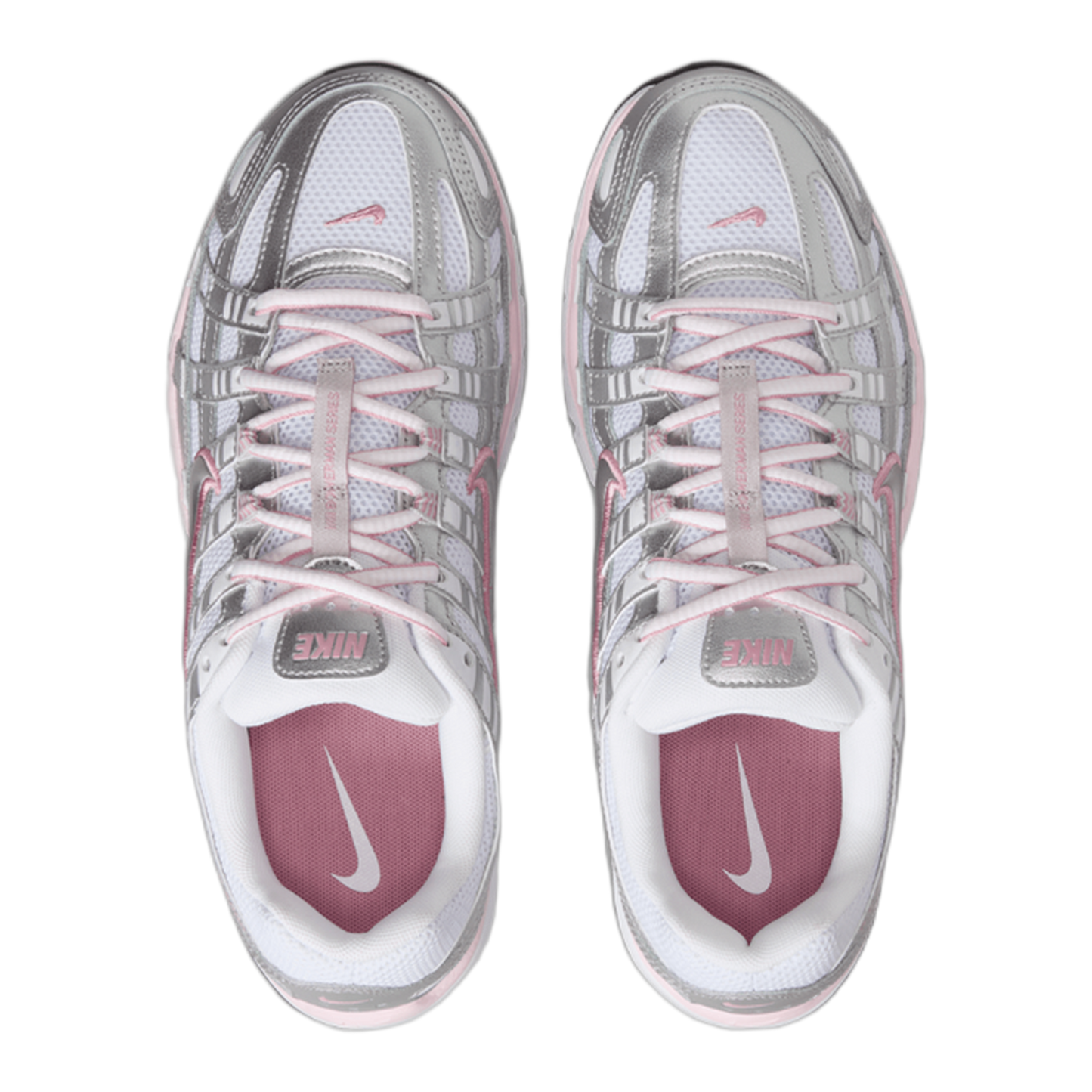 Nike P-6000 White Elemental Pink (W) Oben BV1021-108
