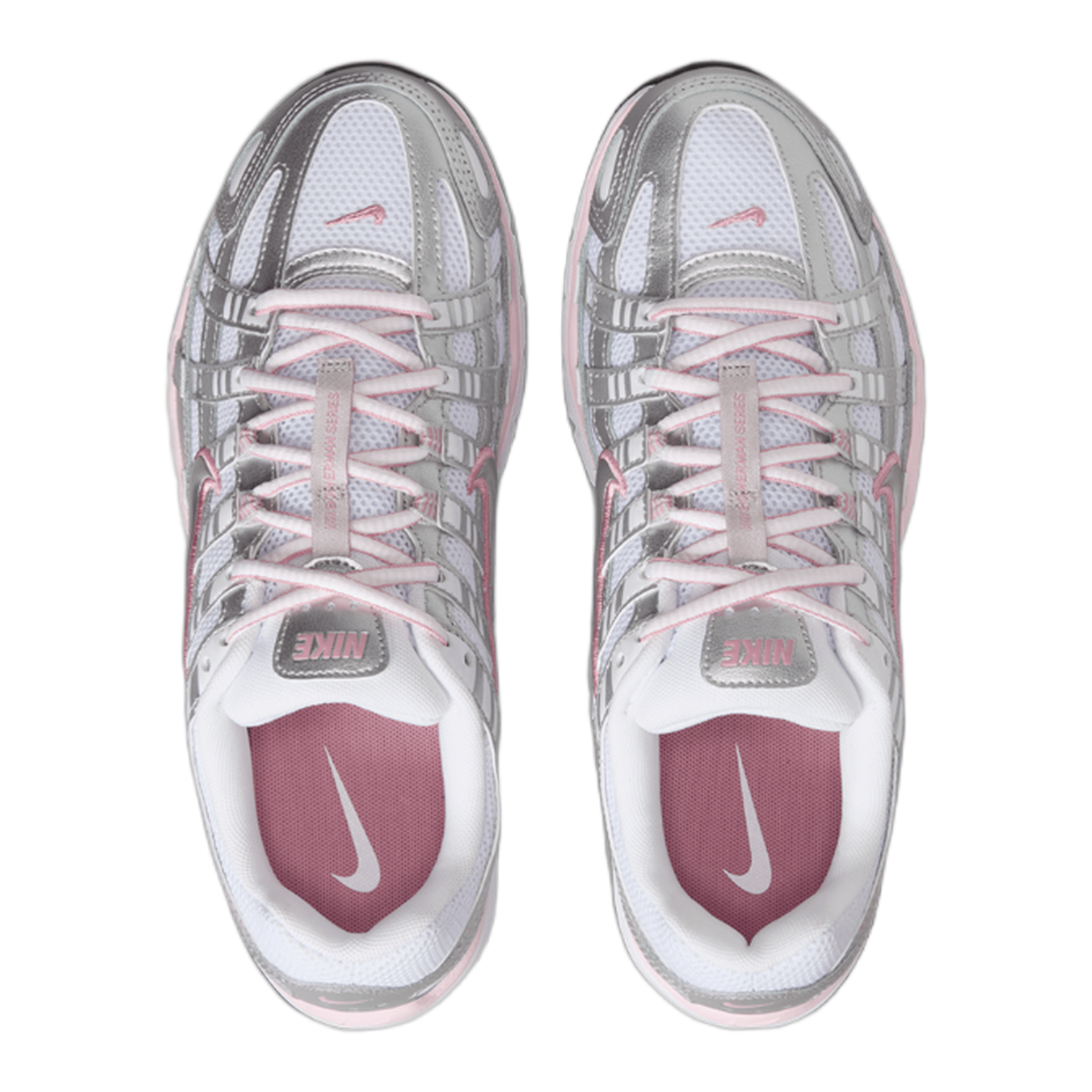 Nike P-6000 White Elemental Pink (W) Oben BV1021-108