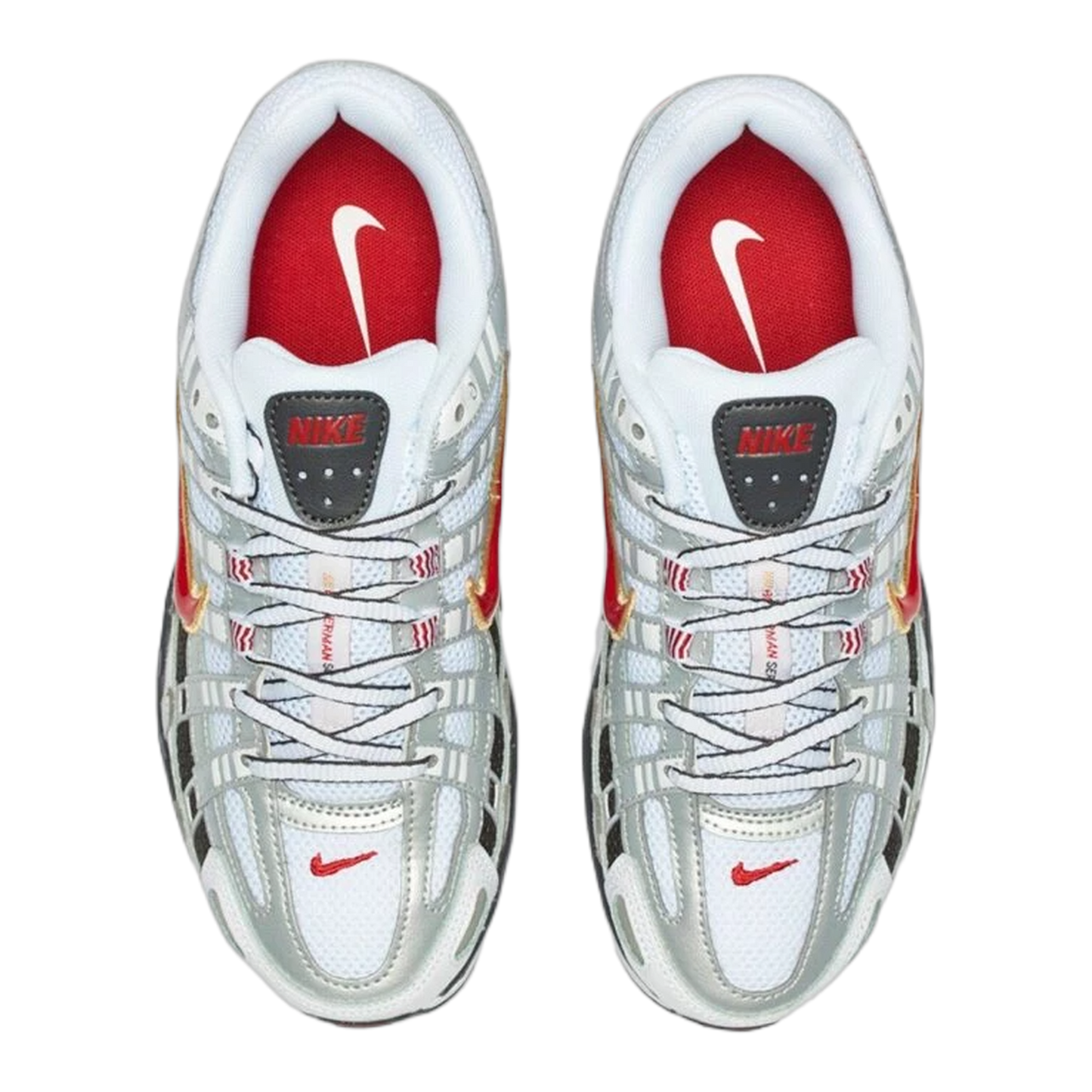 Nike P-6000 White Gold Red (W) Oben BV1021-101