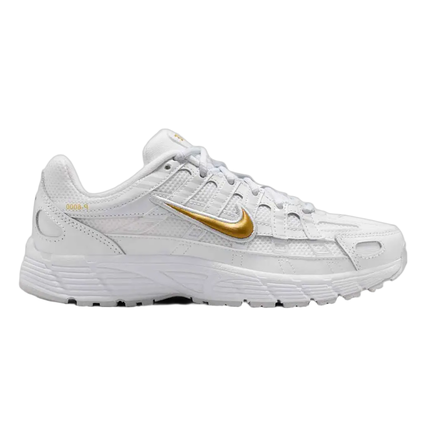 Nike P-6000 White Metallic Gold (GS) HV5064-102