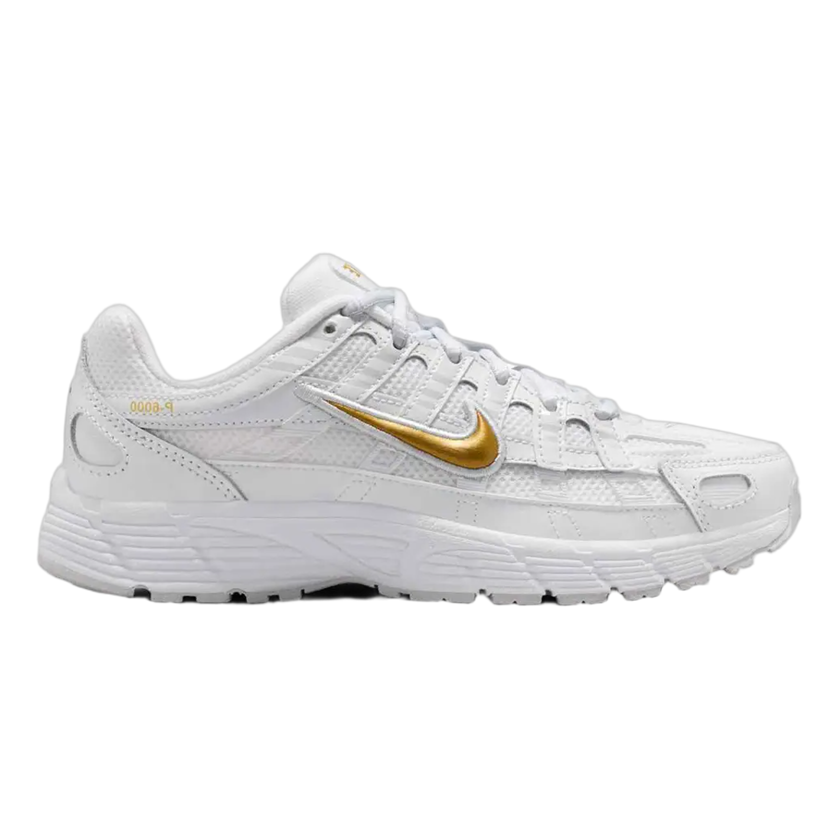 Nike P-6000 White Metallic Gold (GS) HV5064-102