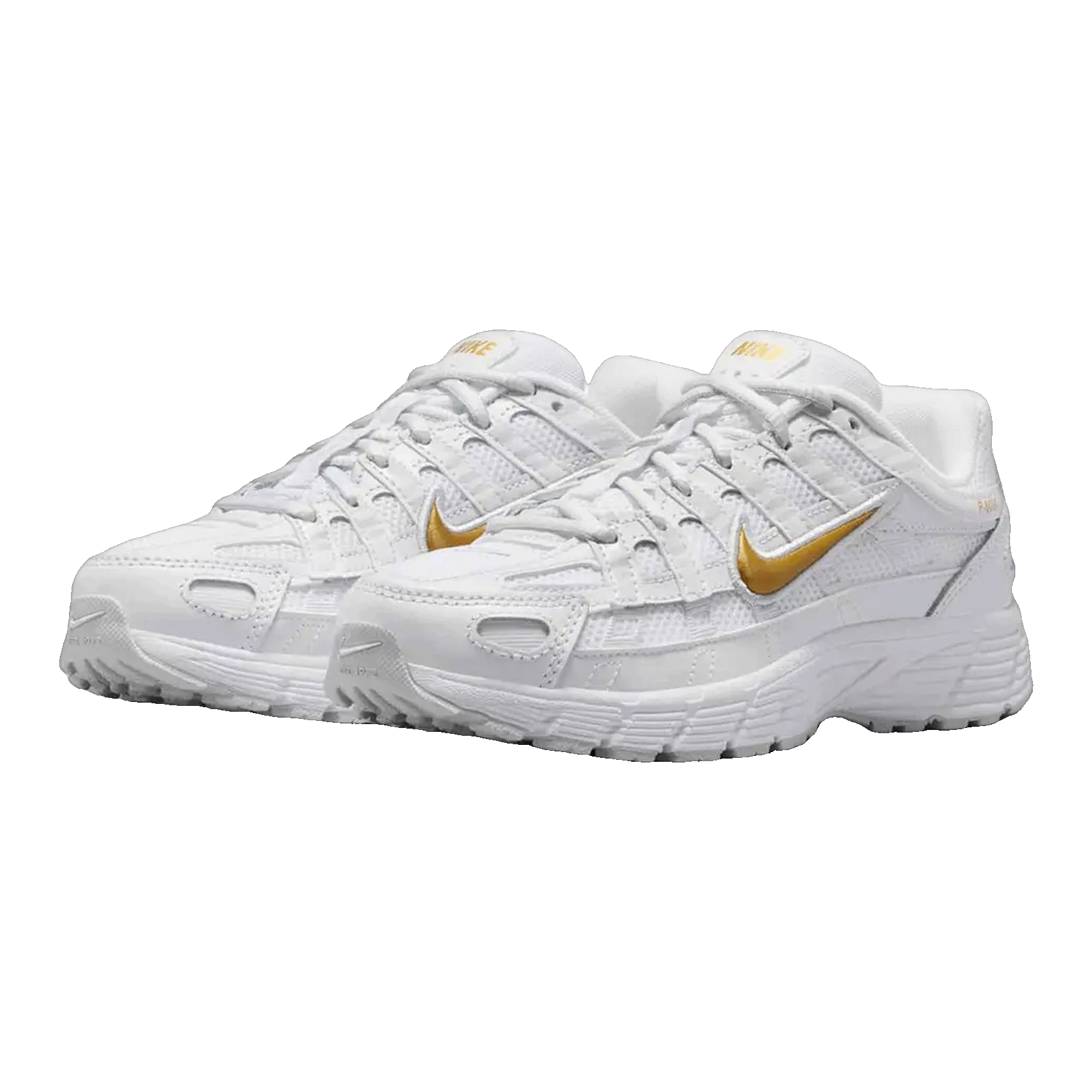 Nike P-6000 White Metallic Gold (GS) Side HV5064-102