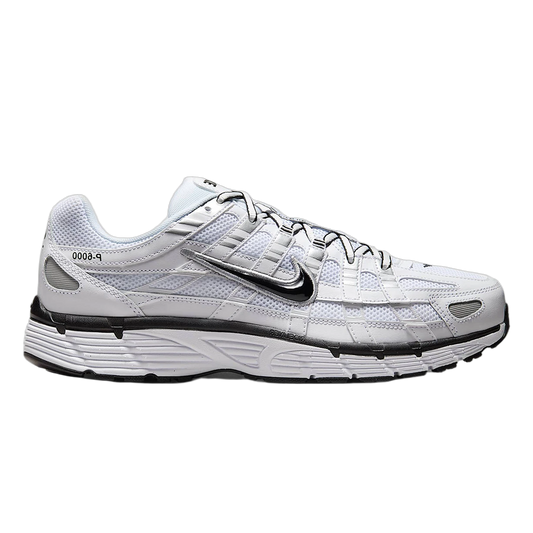 Nike P-6000 White Metallic Silver Black CD6404-107
