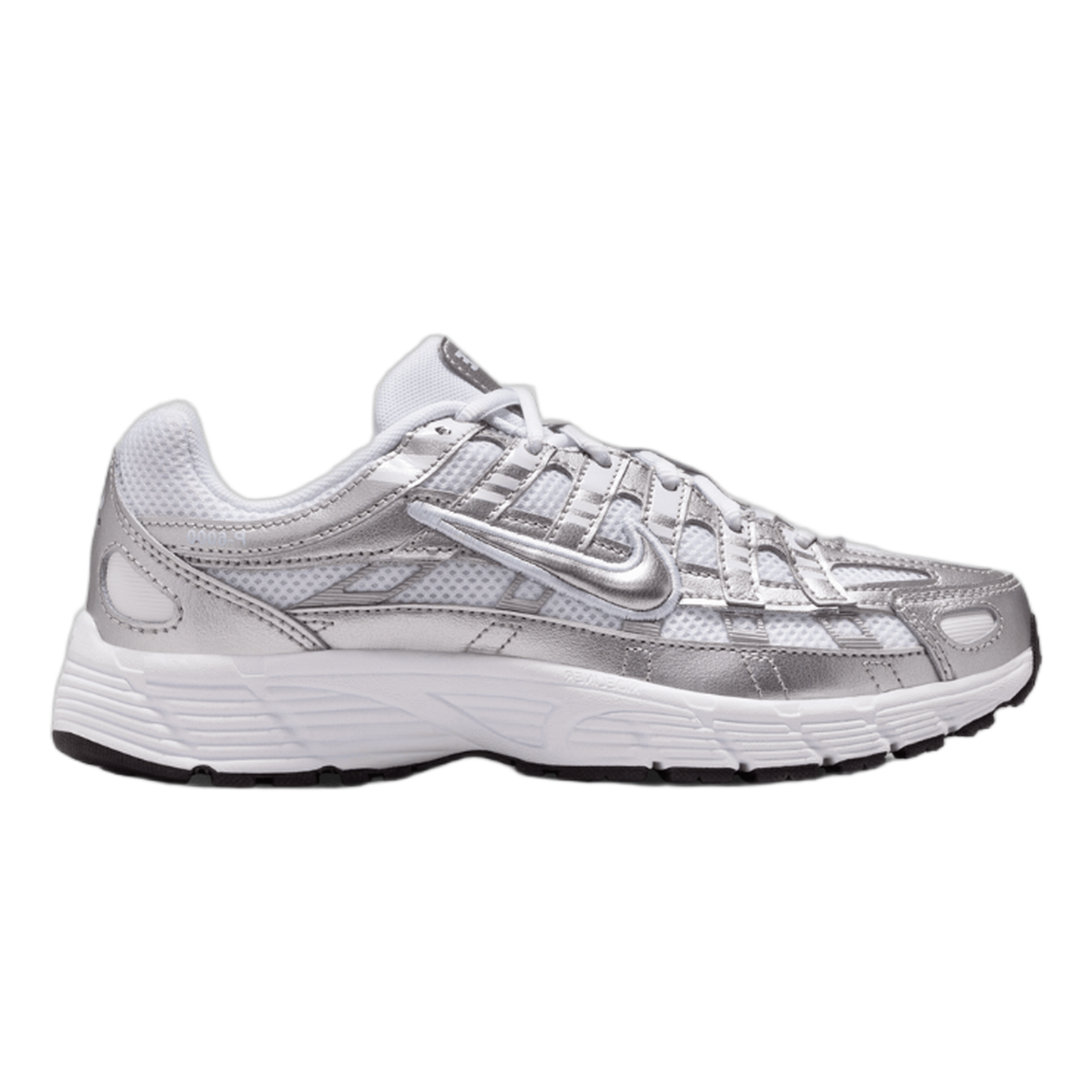 Nike P-6000 White Metallic Silver (GS) HV5064-101