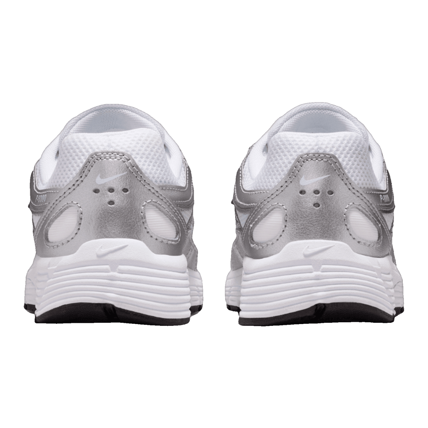 Nike P-6000 White Metallic Silver (GS) Back HV5064-101
