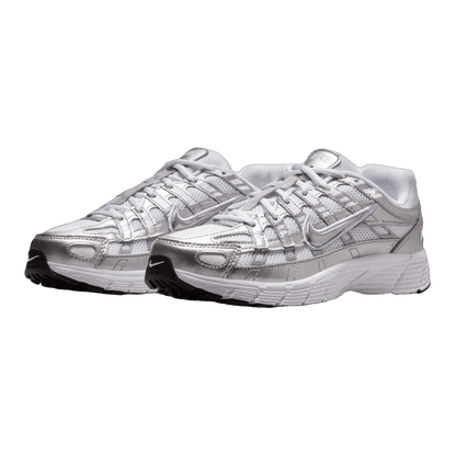 Nike P-6000 White Metallic Silver (GS) Side HV5064-101