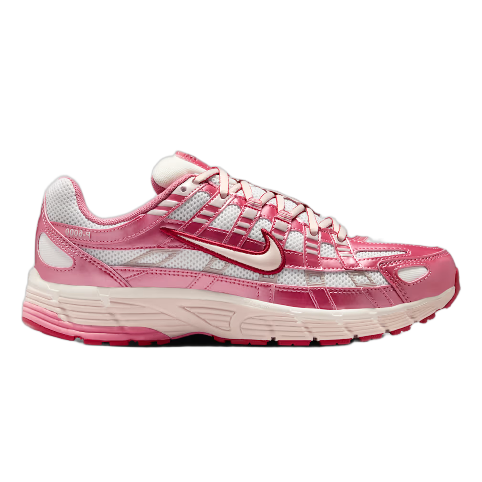 Nike P-6000 White Silt Red Peony (W) IO3496-100