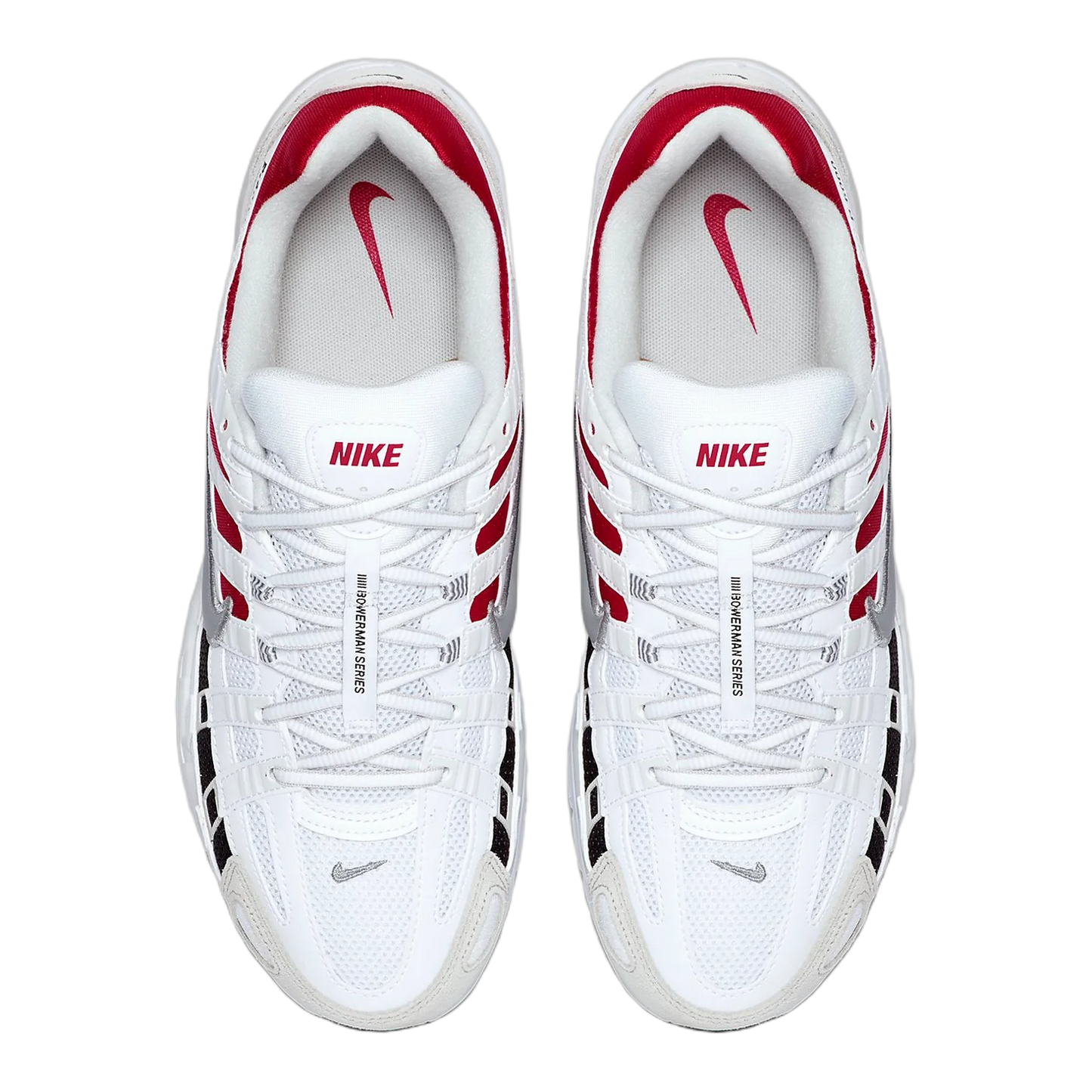 Nike P-6000 White University Red Oben CV3038-100
