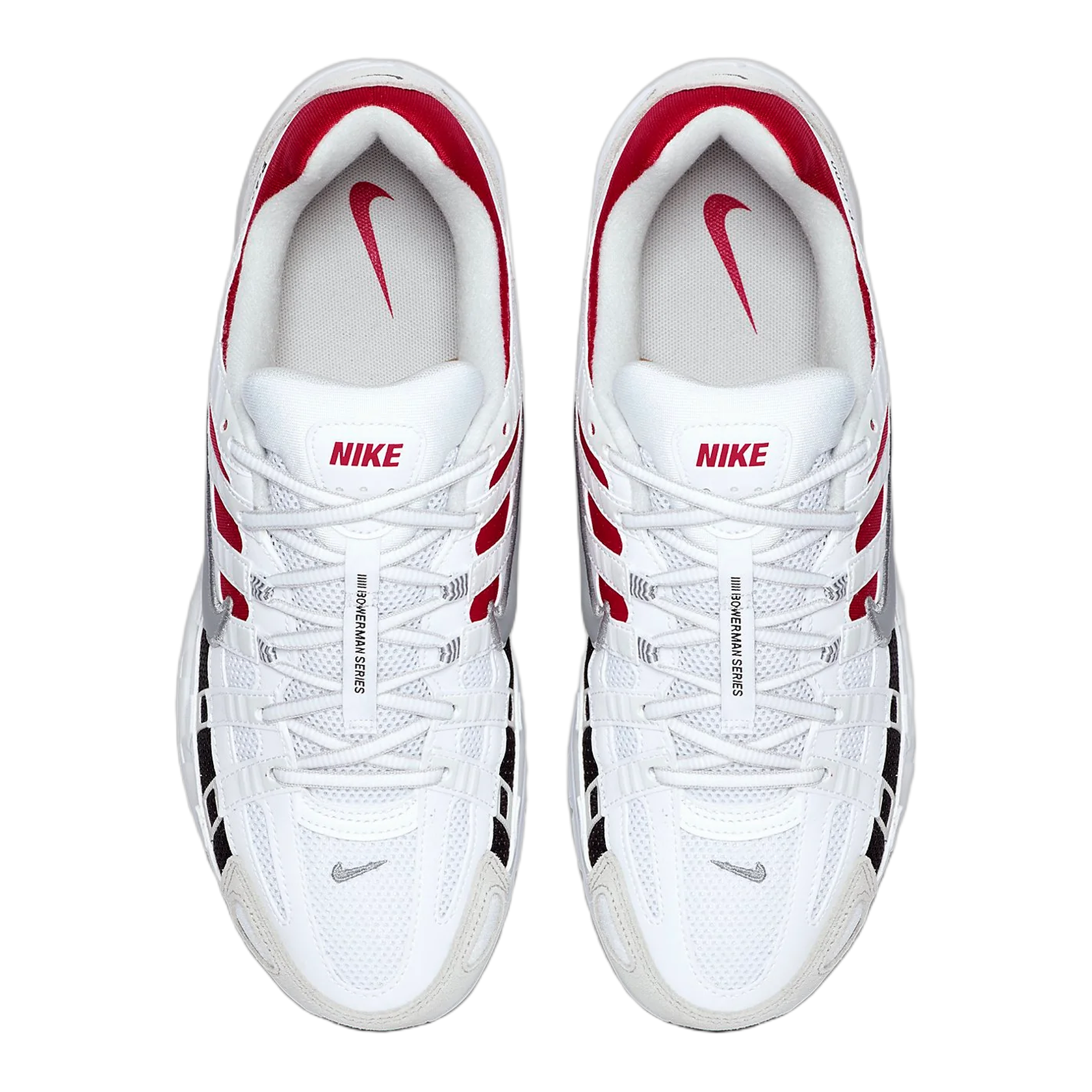 Nike P-6000 White University Red Oben CV3038-100
