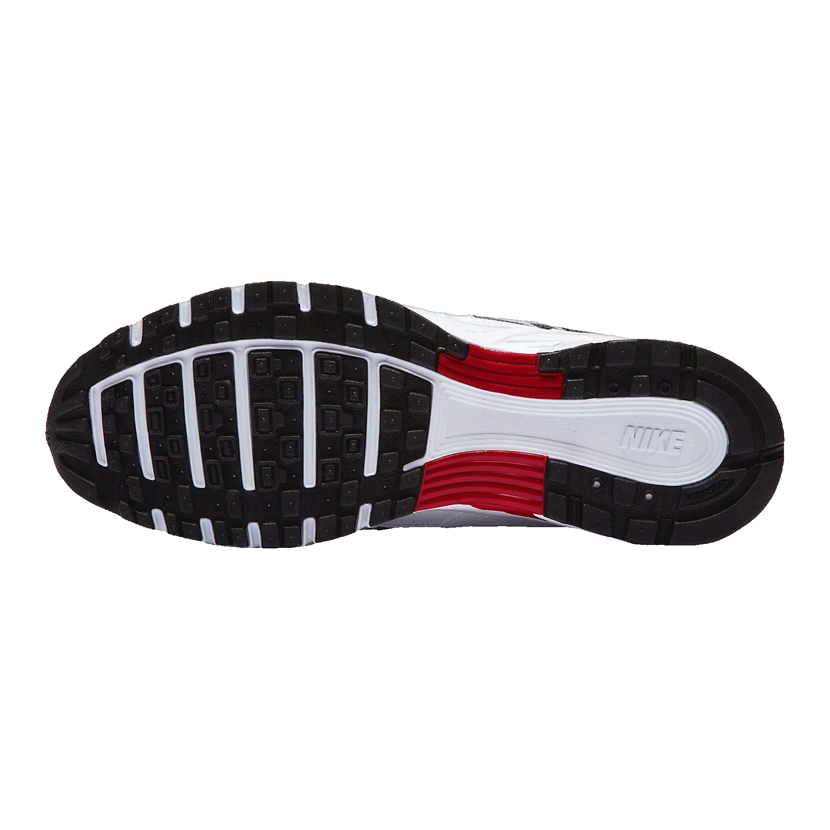 Nike P-6000 White University Red Sohle