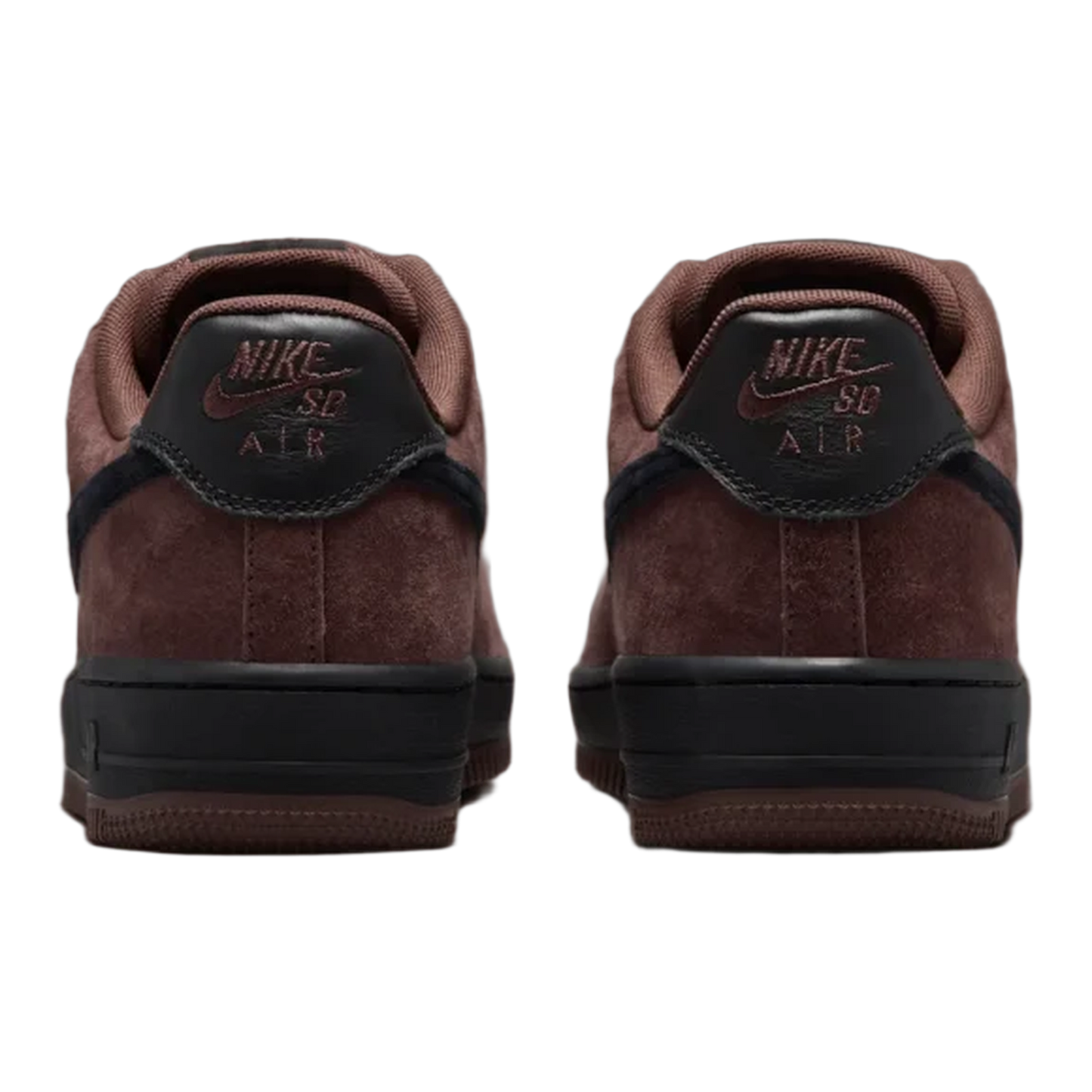 Nike SB Air Force 1 Low Light Chocolate Black Back HM8517-201
