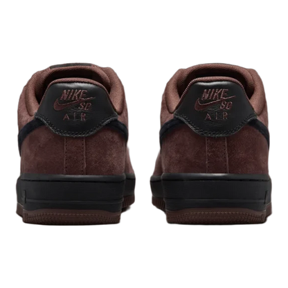 Nike SB Air Force 1 Low Light Chocolate Black Back HM8517-201