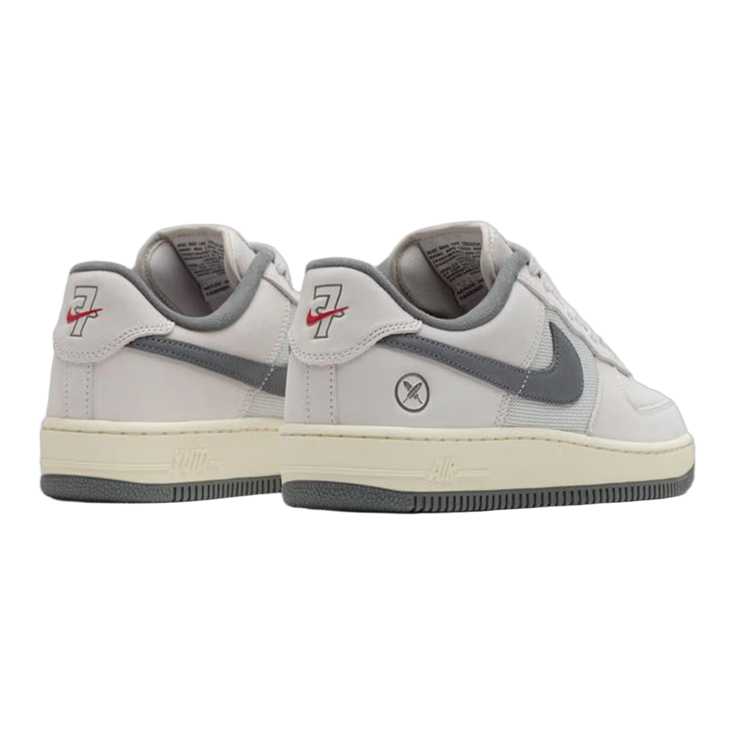 Nike SB Air Force 1 Low Yuto Horigome White Iron Grey Back IO8439-100