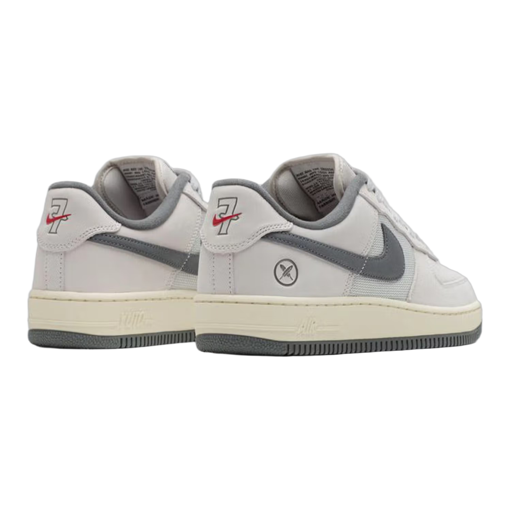 Nike SB Air Force 1 Low Yuto Horigome White Iron Grey Back IO8439-100