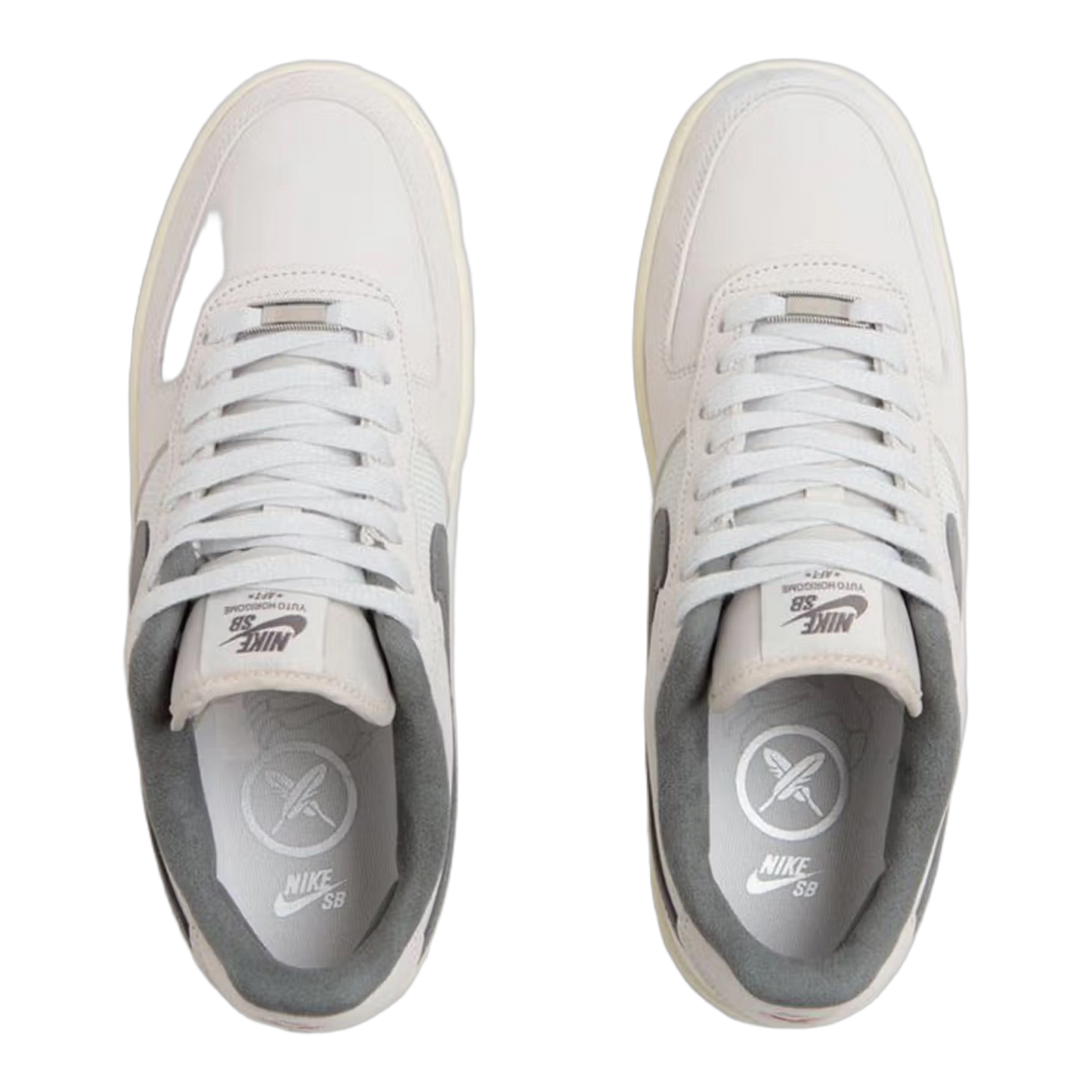 Nike SB Air Force 1 Low Yuto Horigome White Iron Grey Oben IO8439-100