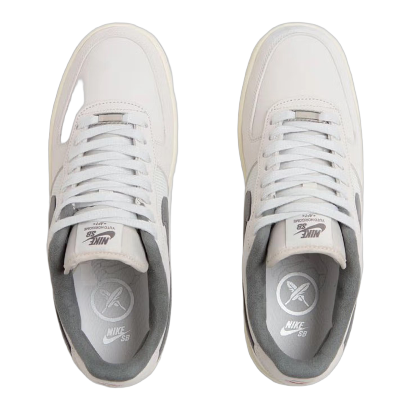 Nike SB Air Force 1 Low Yuto Horigome White Iron Grey Oben IO8439-100