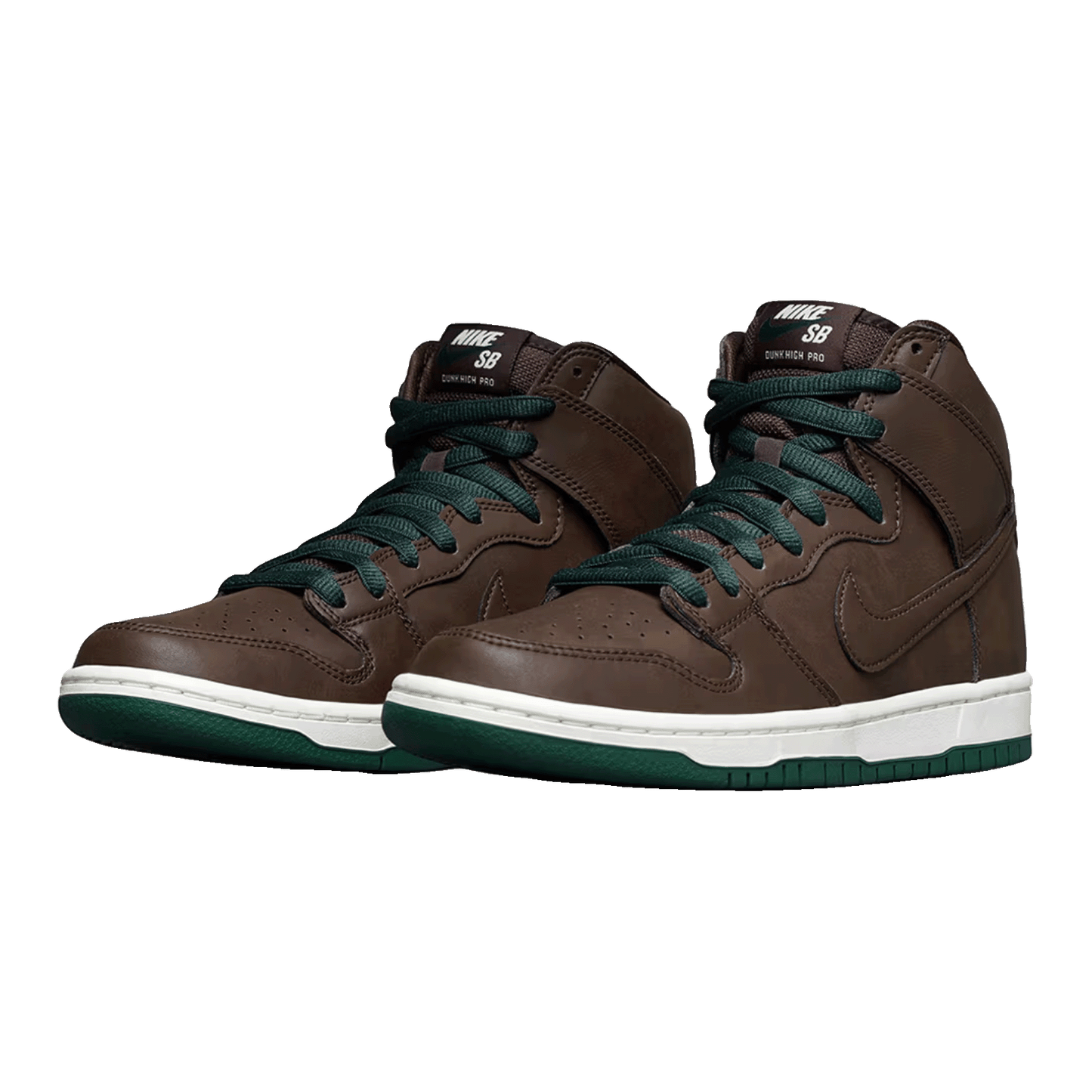 Nike SB Dunk High Baroque Brown Vegan Leather Side