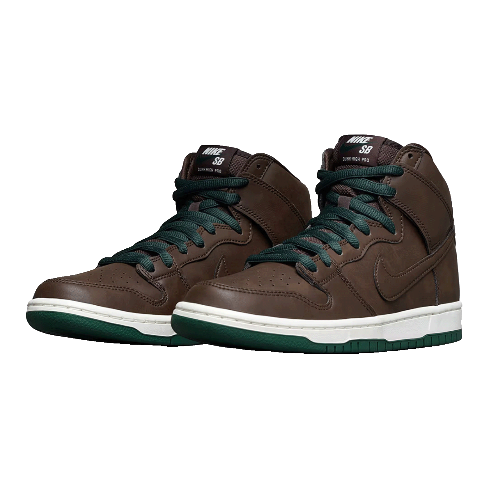 Nike SB Dunk High Baroque Brown Vegan Leather Side
