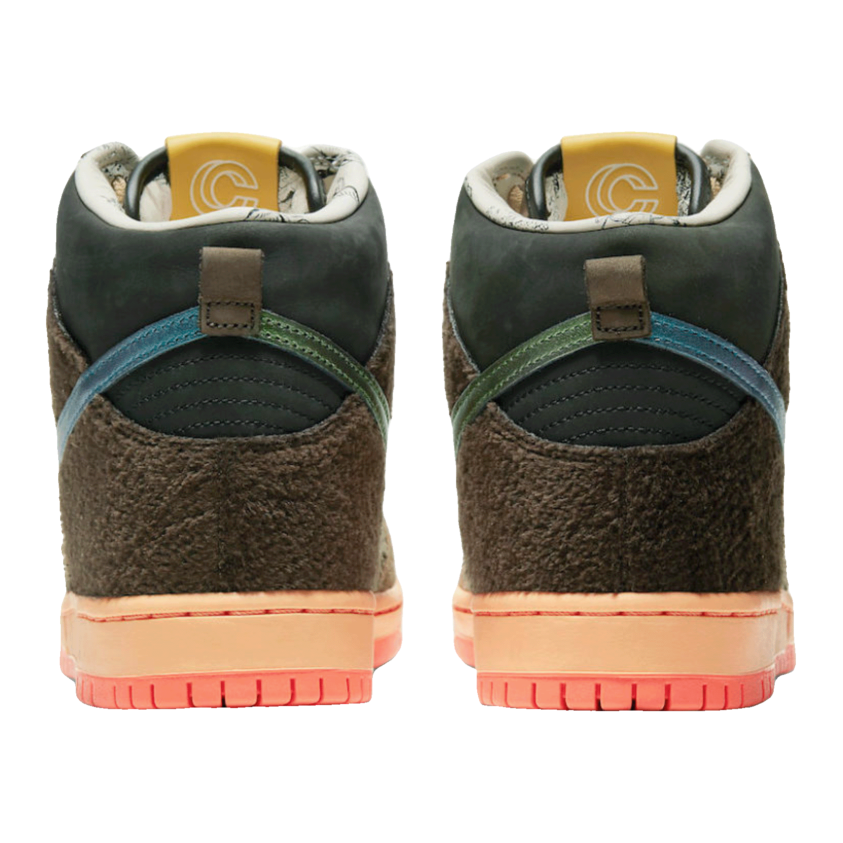 Nike SB Dunk High Concepts Turdunken Back