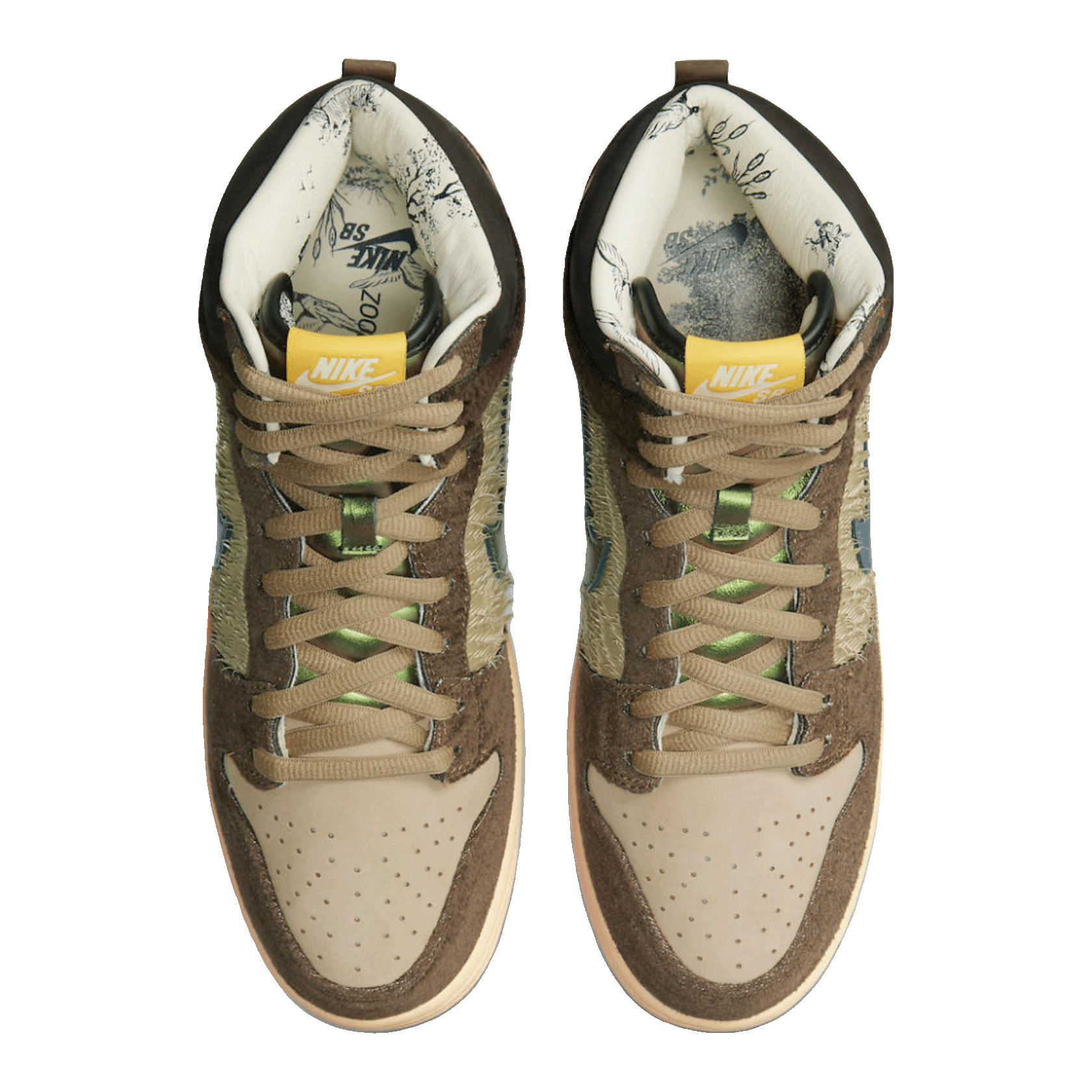 Nike SB Dunk High Concepts Turdunken Oben