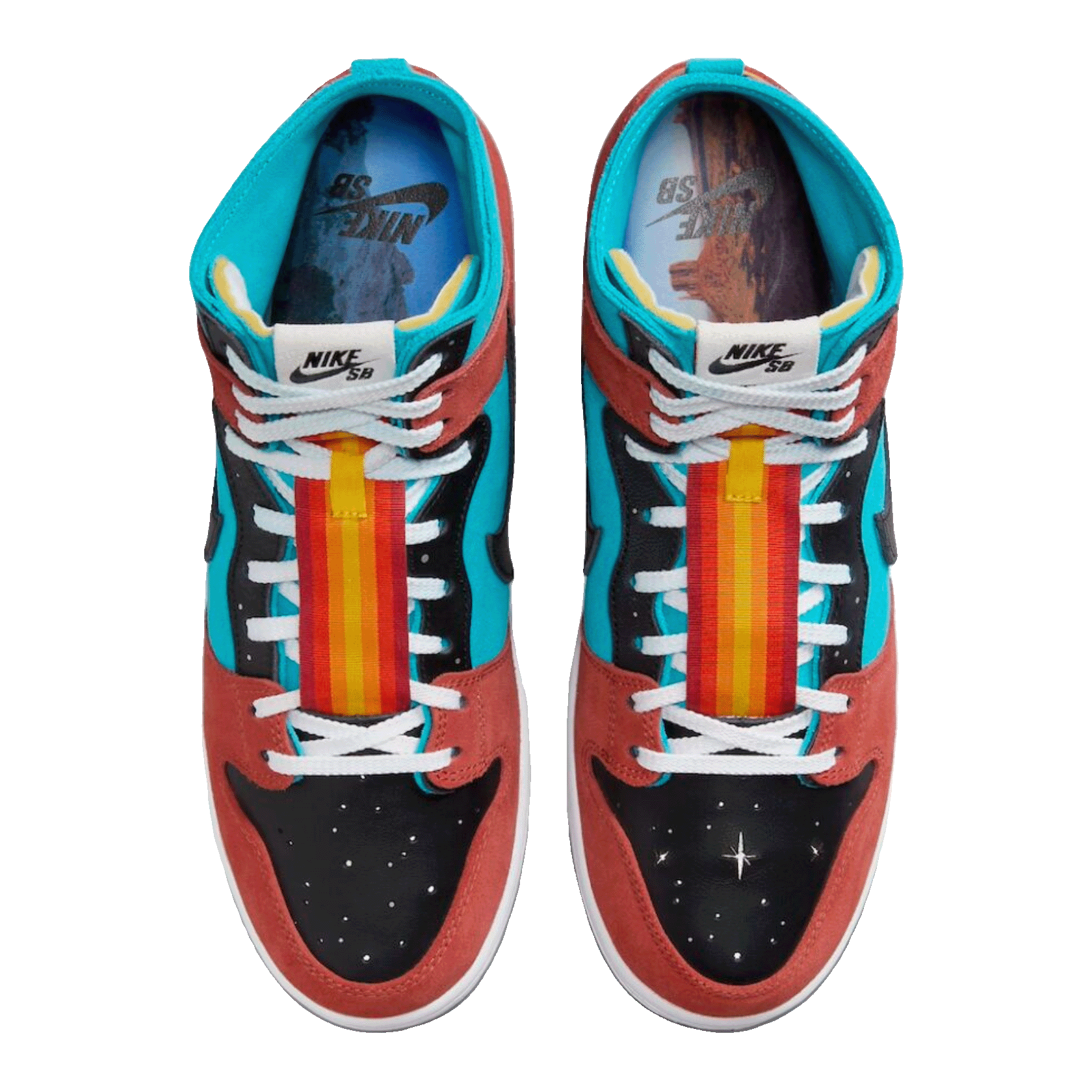 Nike SB Dunk High Diamond Supply Co. Oben