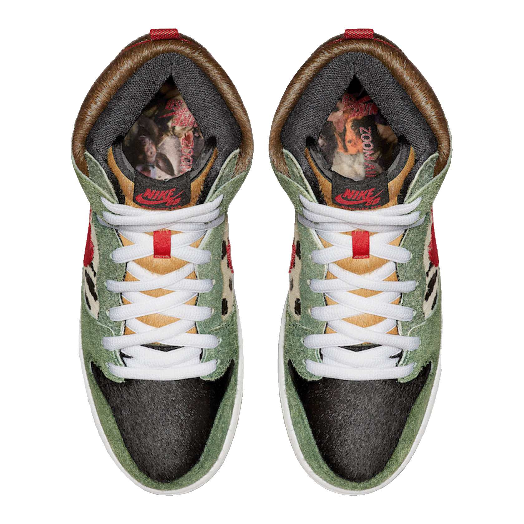 Nike SB Dunk High Dog Walker Oben