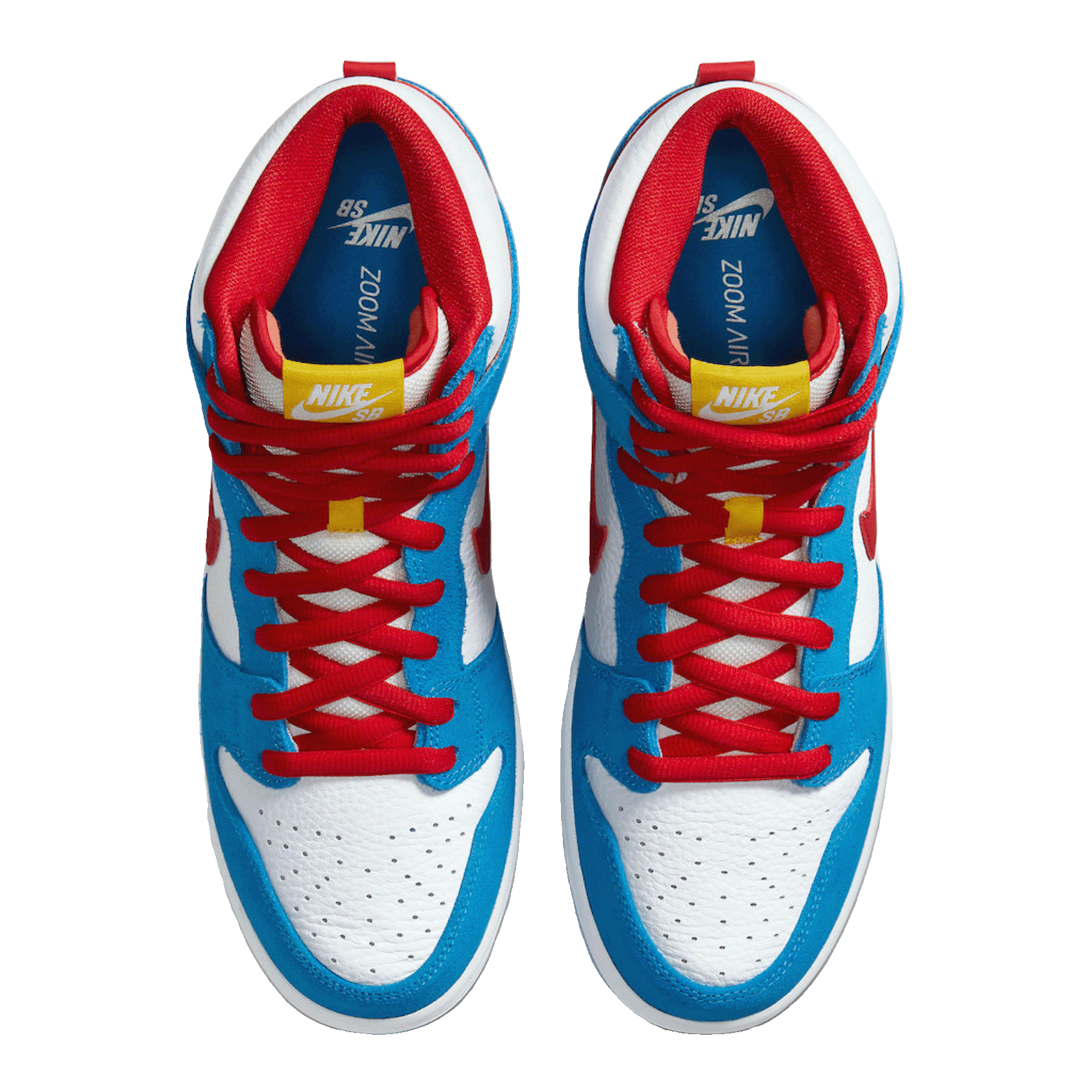 Nike SB Dunk High Doraemon Oben