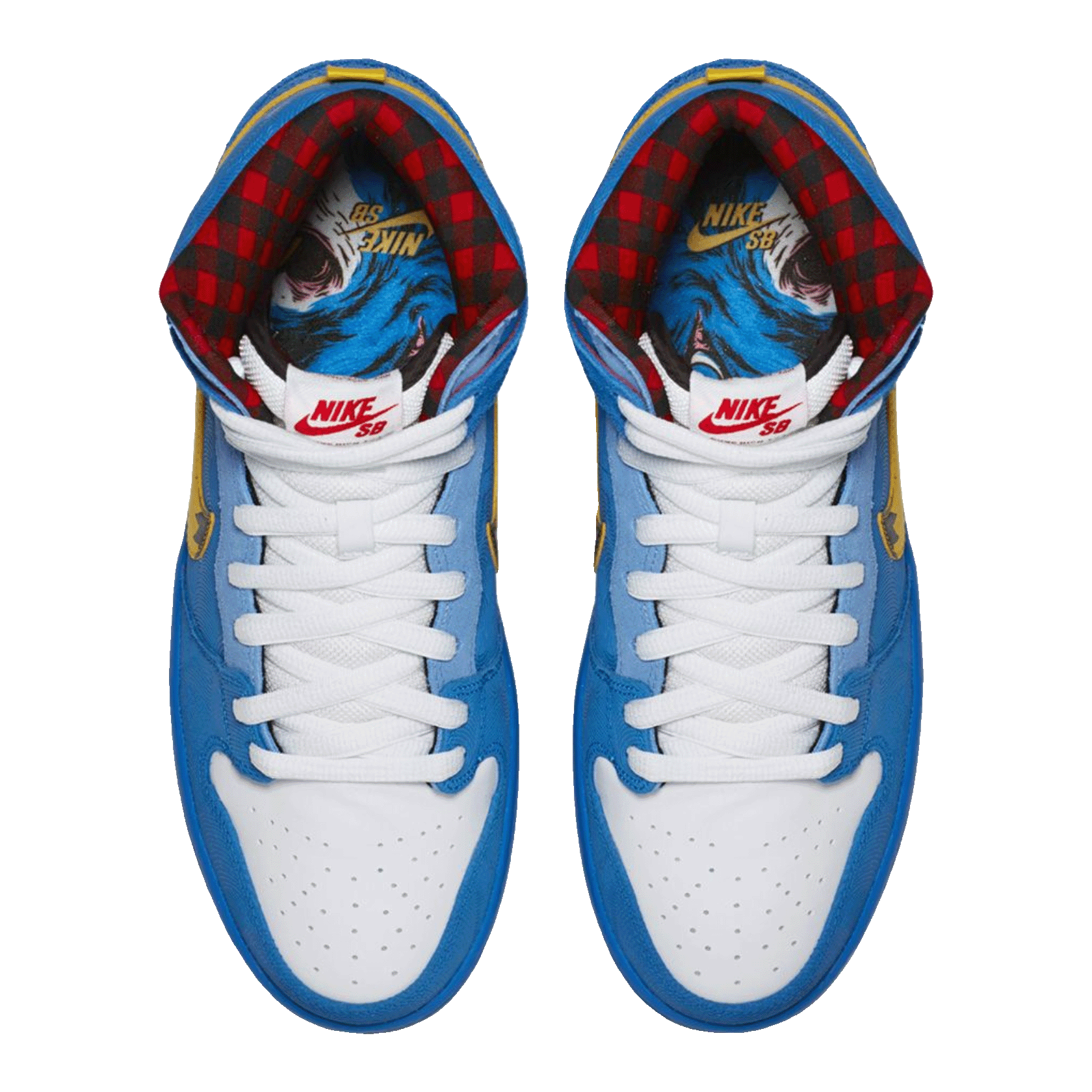 Nike SB Dunk High Familia Blue Ox Oben