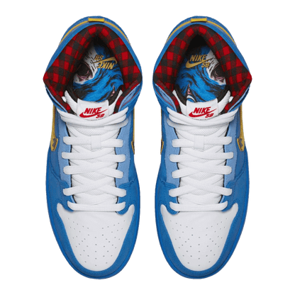 Nike SB Dunk High Familia Blue Ox Oben