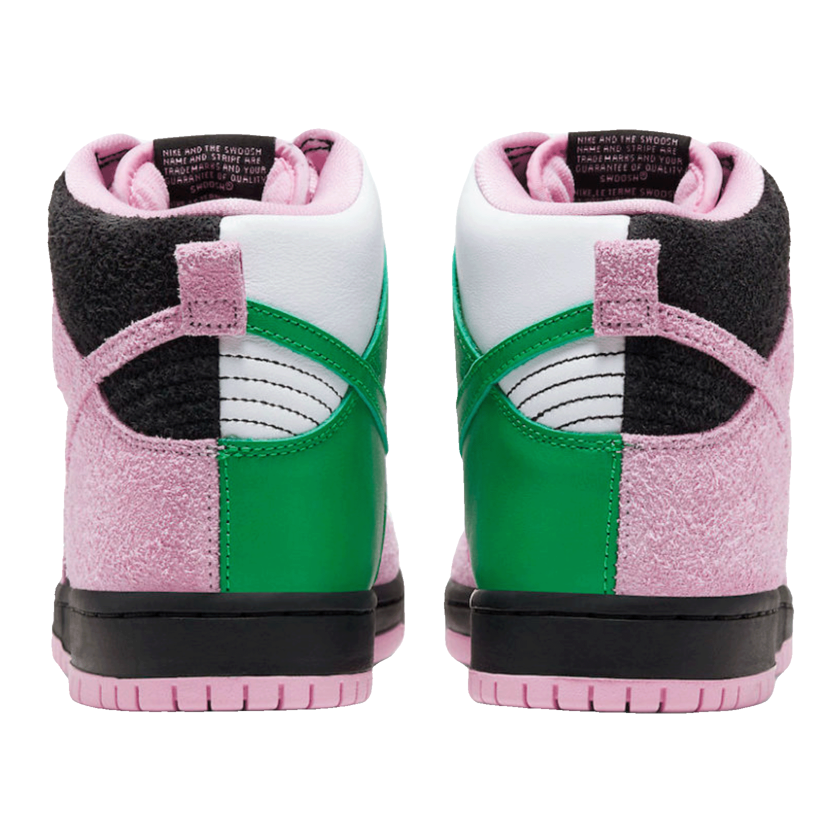 Nike SB Dunk High Invert Celtics Back