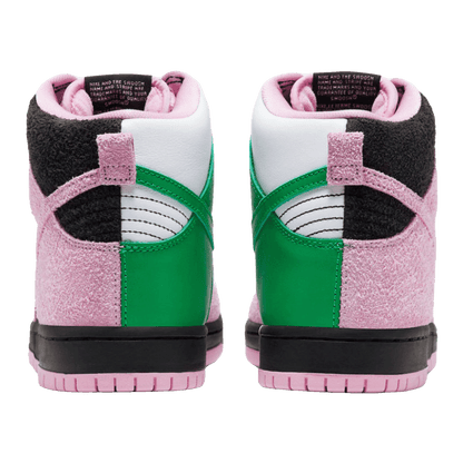 Nike SB Dunk High Invert Celtics Back