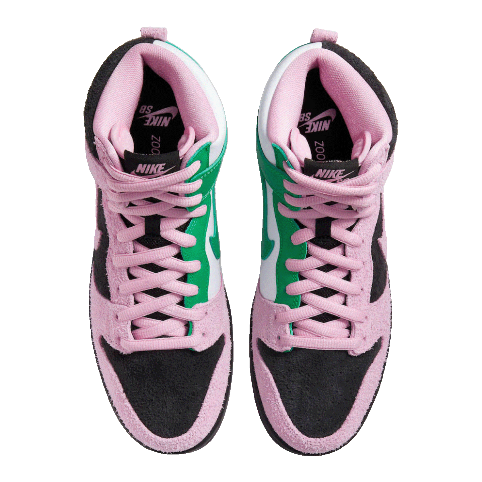 Nike SB Dunk High Invert Celtics Oben