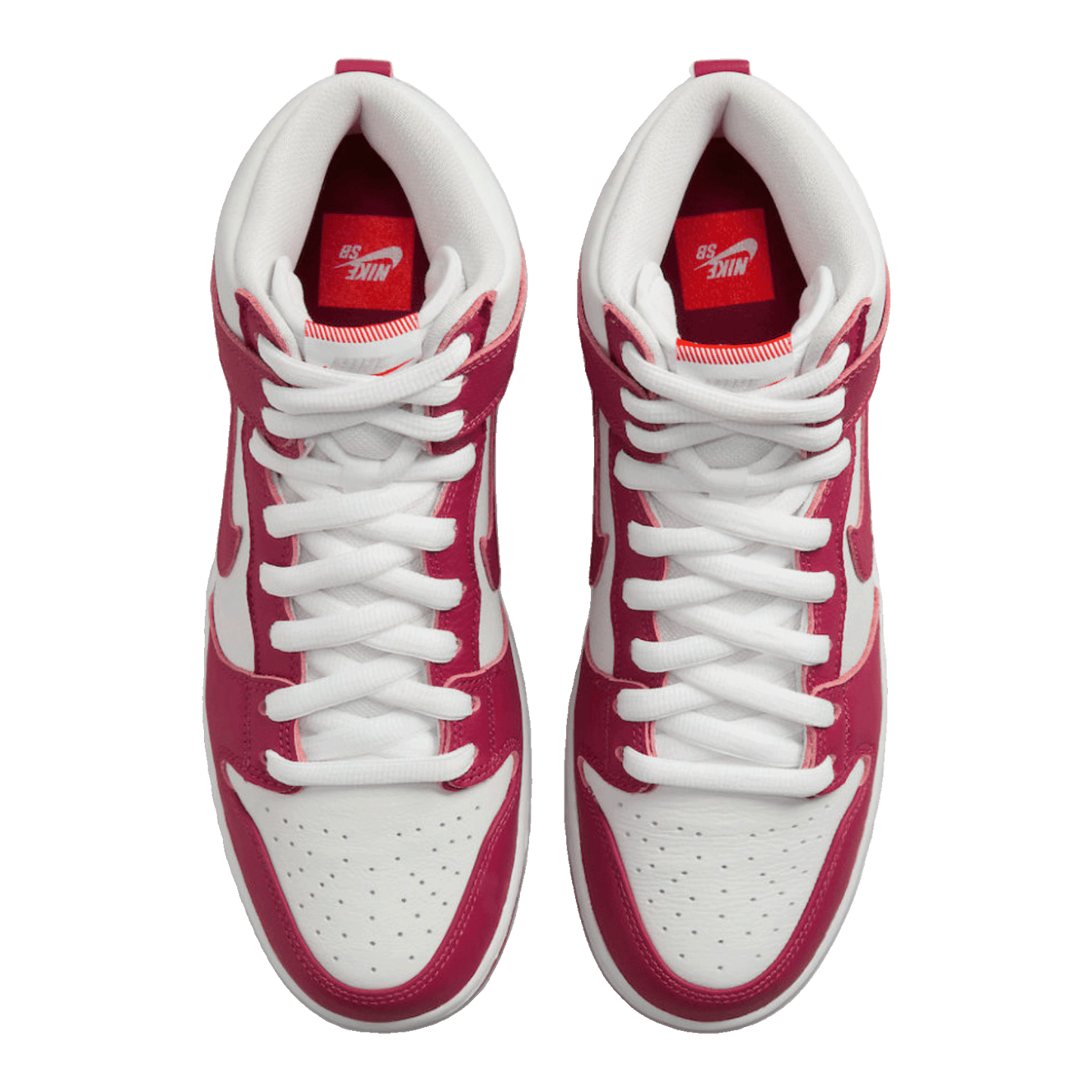 Nike SB Dunk High Orange Label Sweet Beet Oben