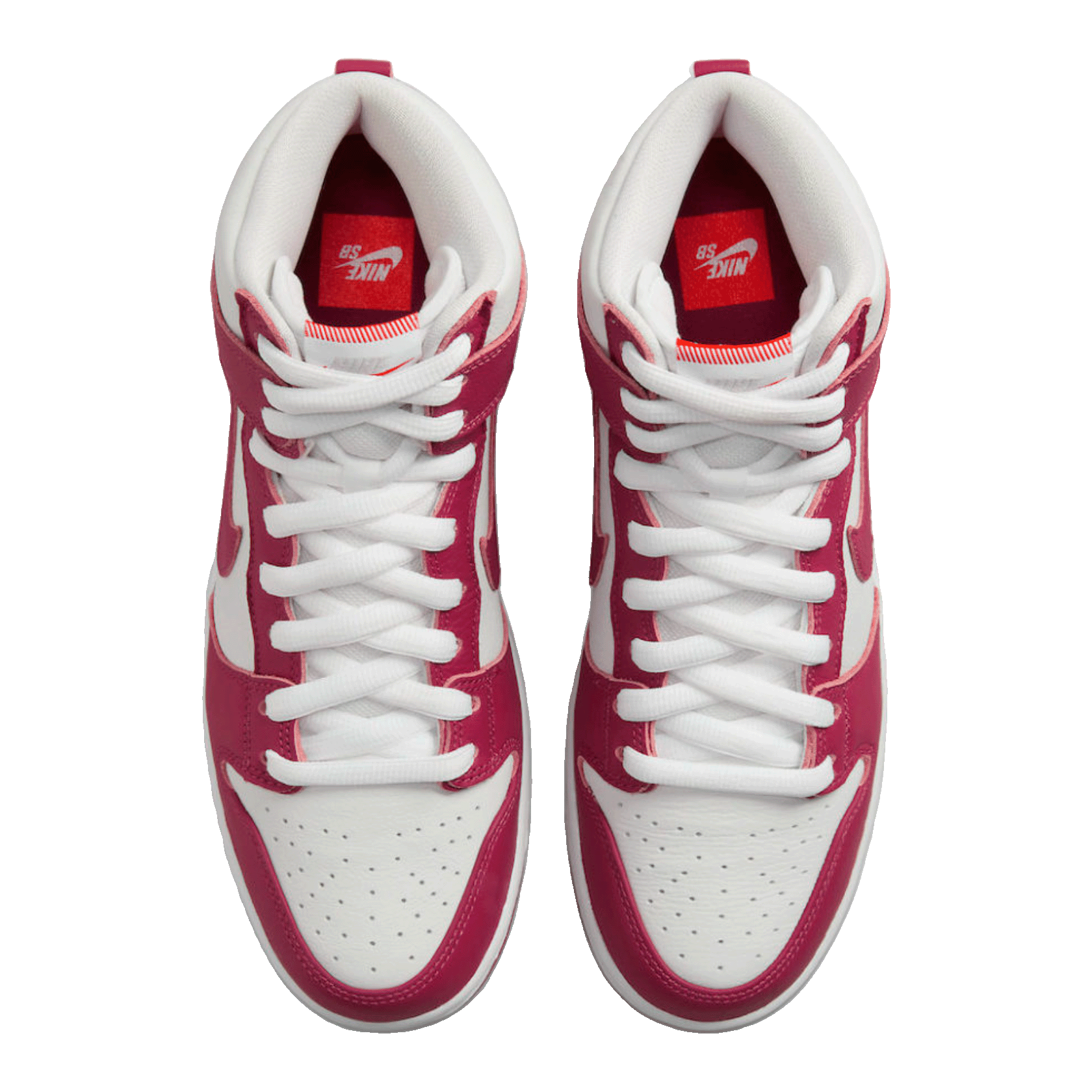 Nike SB Dunk High Orange Label Sweet Beet Oben