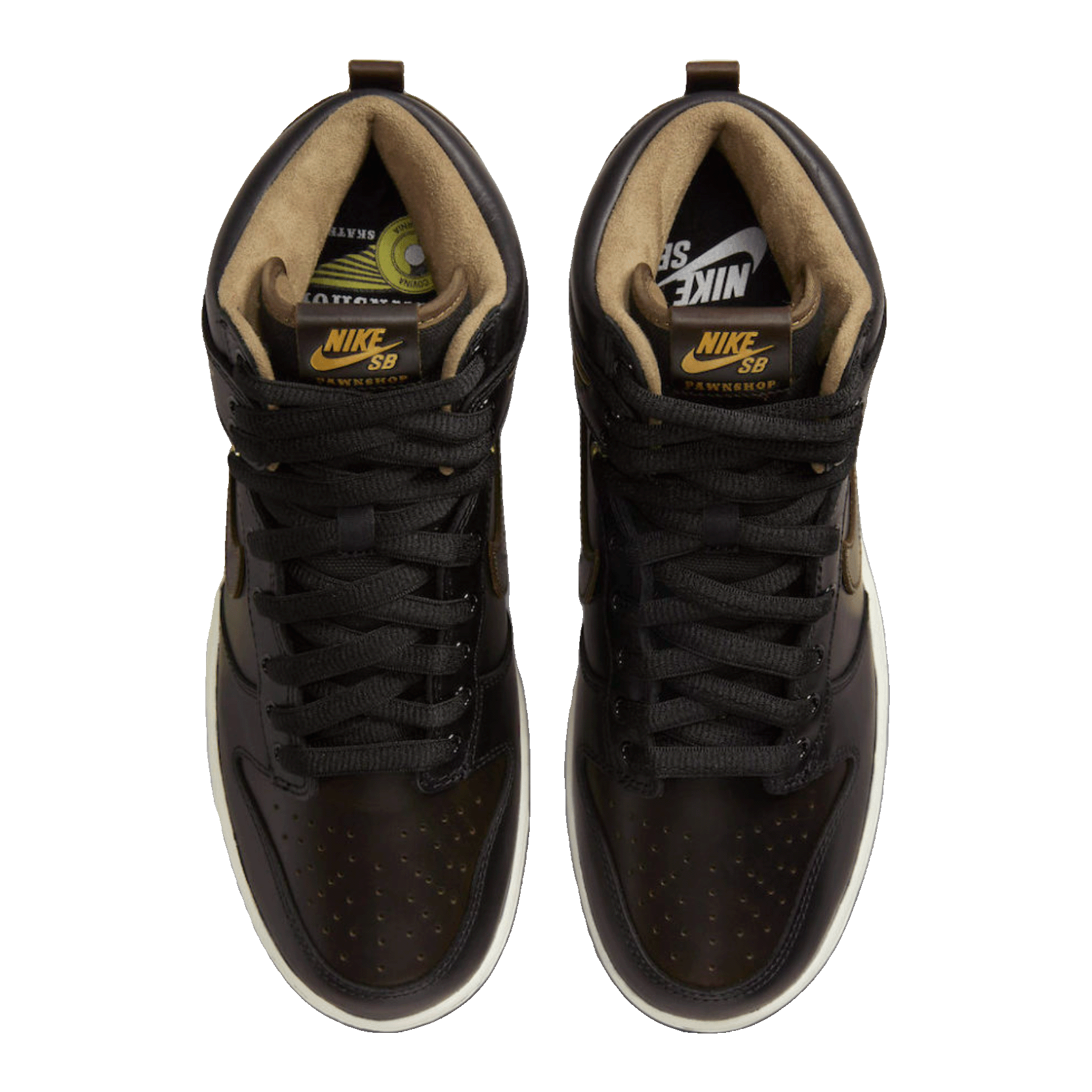 Nike SB Dunk High Pawnshop Skate Co. Old Soul Oben