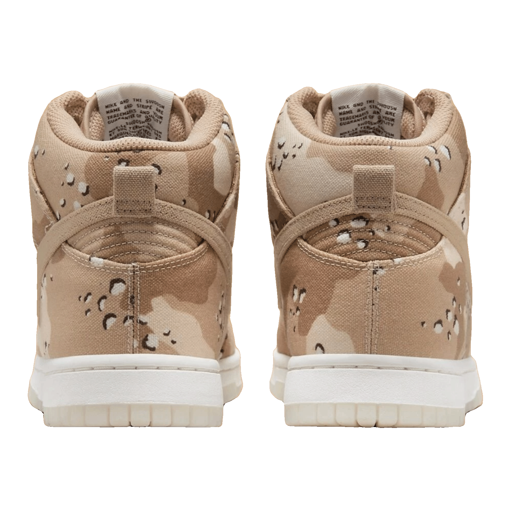 Nike SB Dunk High Pro Desert Camo Back