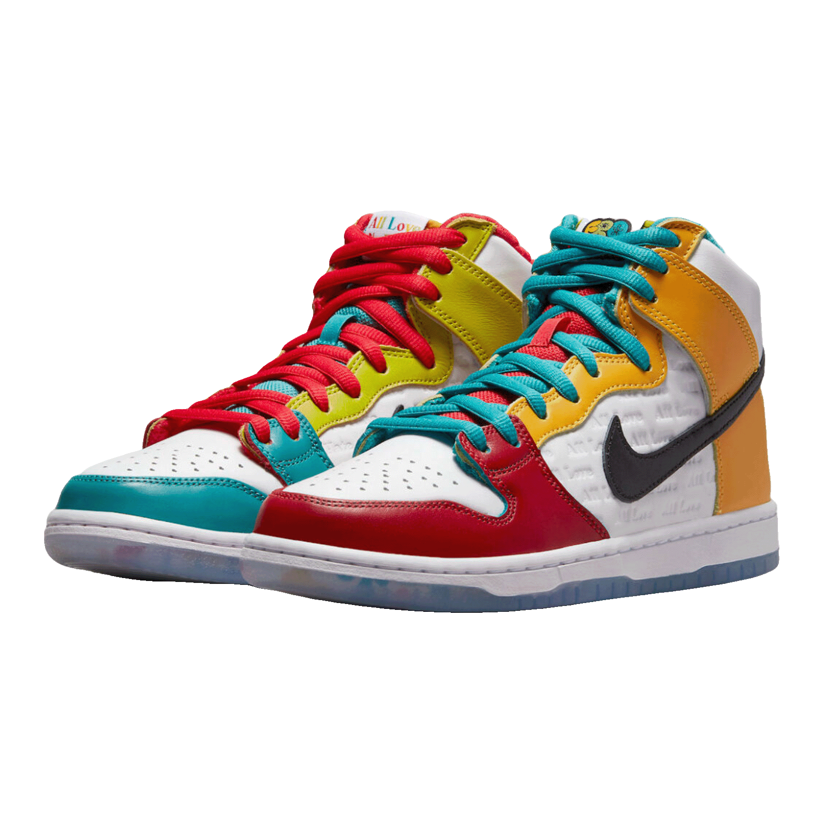 Nike SB Dunk High Pro froSkate All Love Side