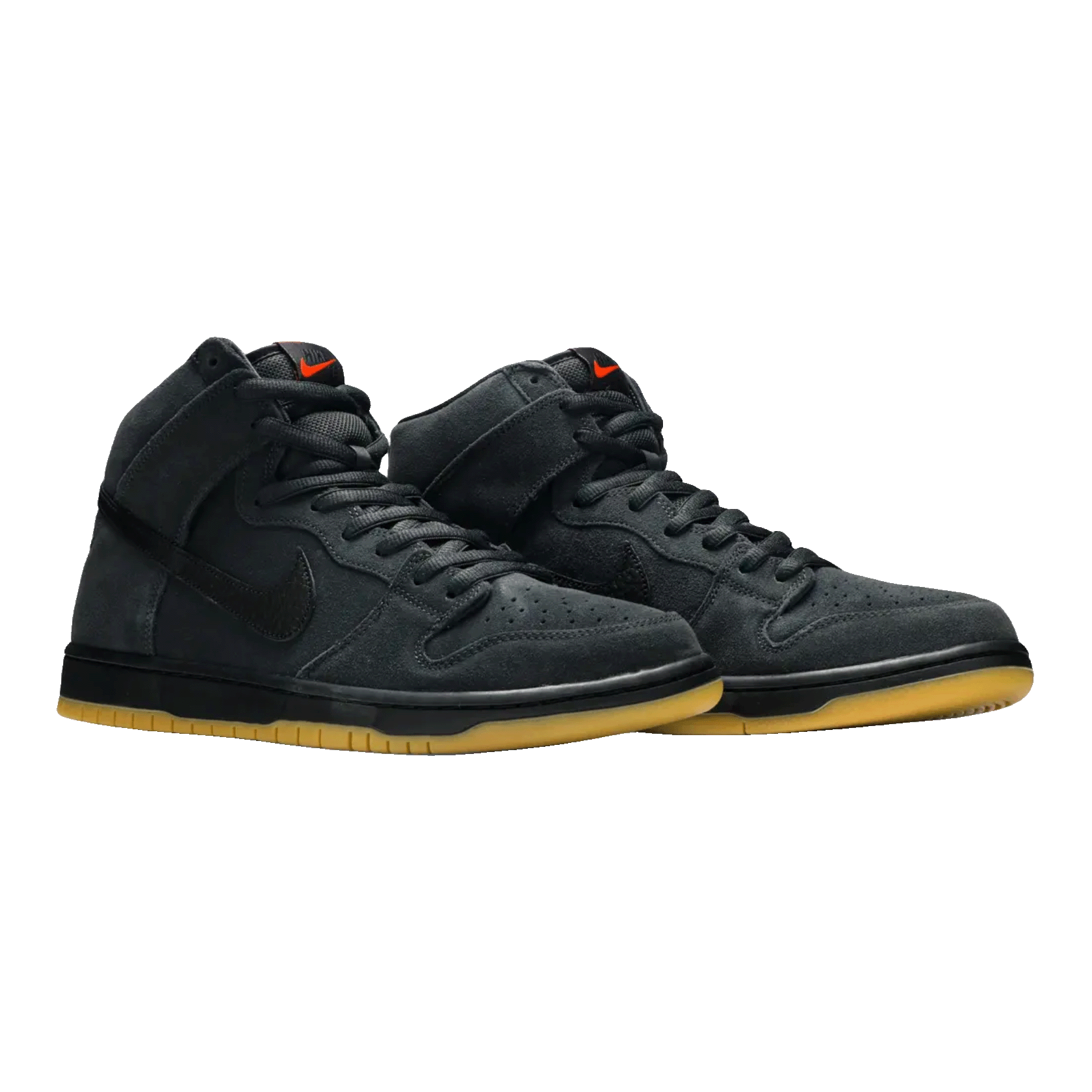 Nike SB Dunk High Pro Orange Label Smoke Grey Side