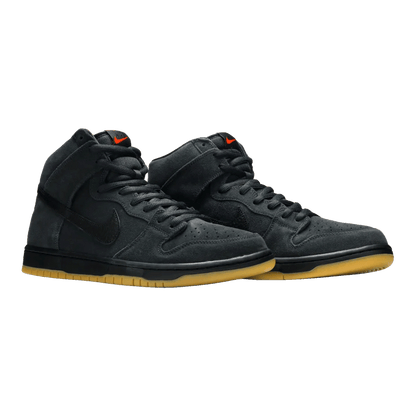Nike SB Dunk High Pro Orange Label Smoke Grey Side