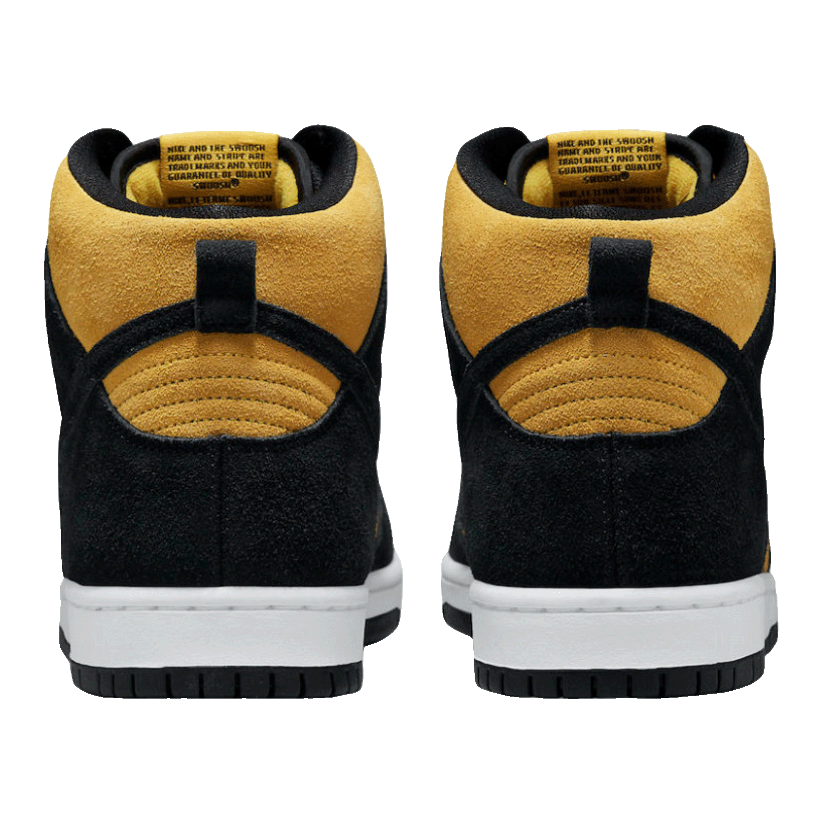 Nike SB Dunk High Pro Reverse Goldenrod Back