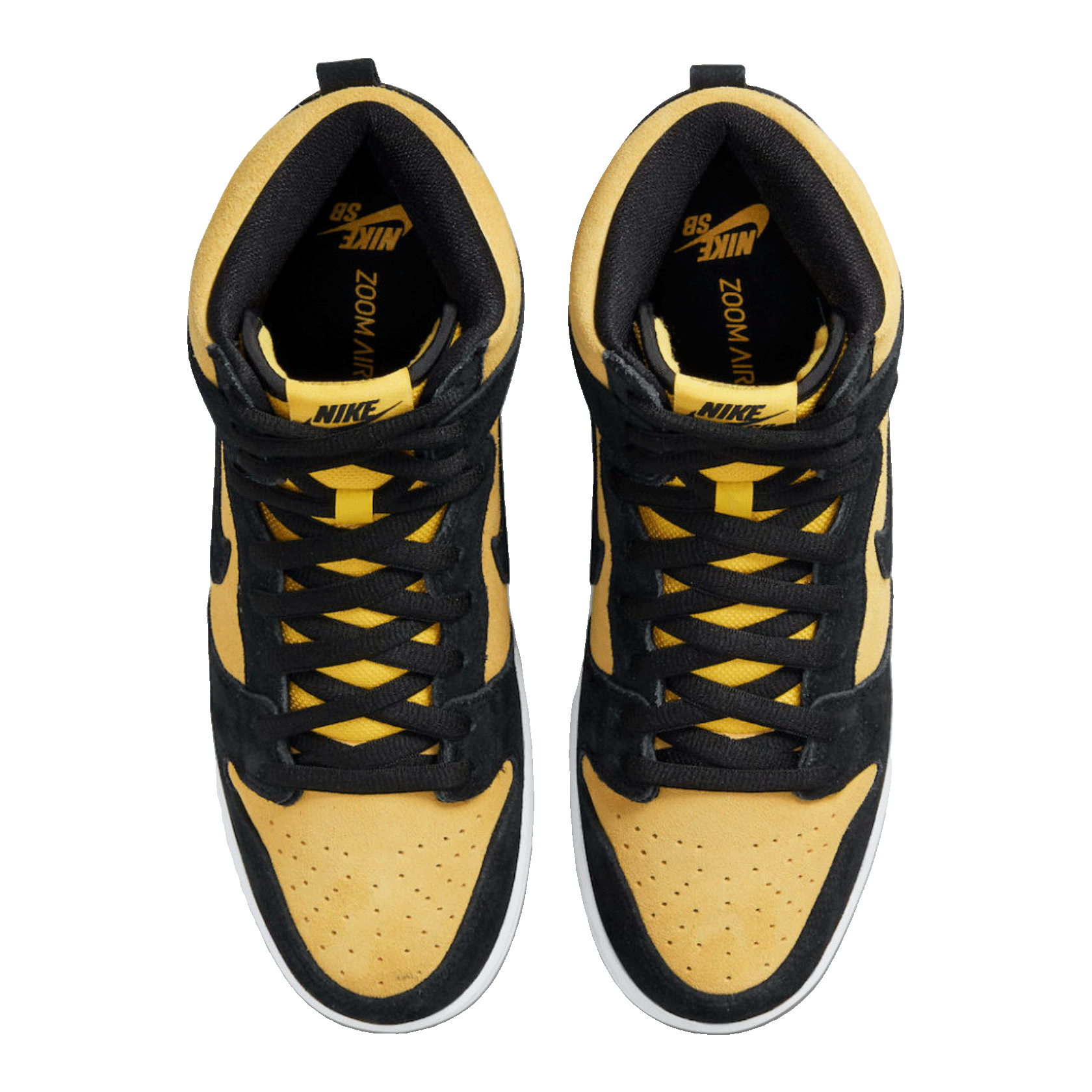 Nike SB Dunk High Pro Reverse Goldenrod Oben