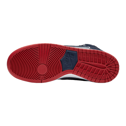 Nike SB Dunk High Reese Forbes Denim Sohle